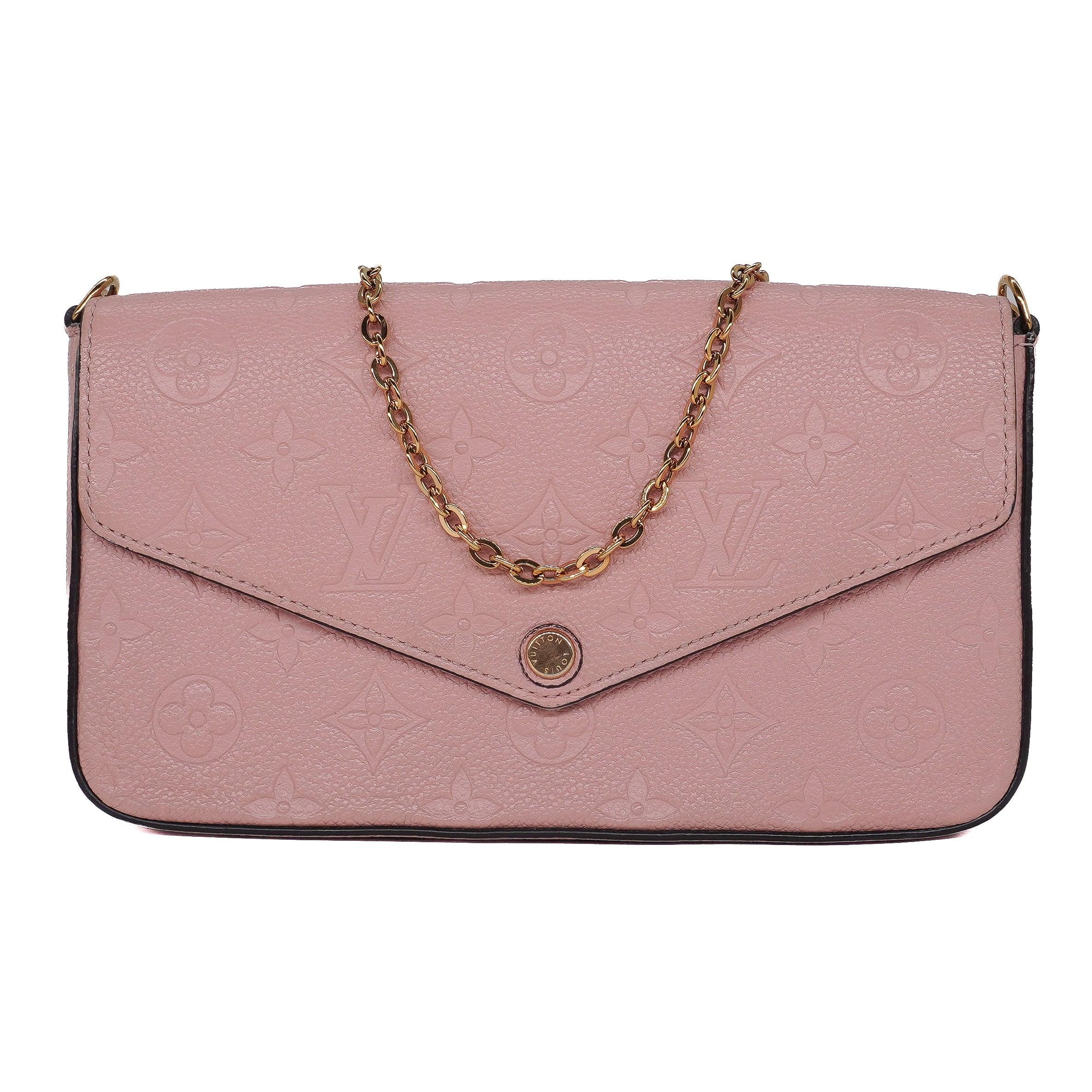 Louis Vuitton Pink Empreinte Pochette Felicie