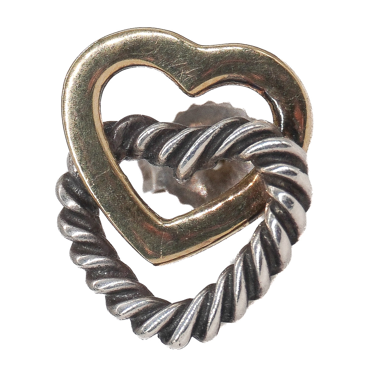 David Yurman Heart Earrings