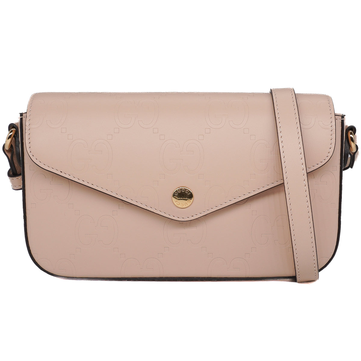 Gucci GG Embossed Shoulder Bag