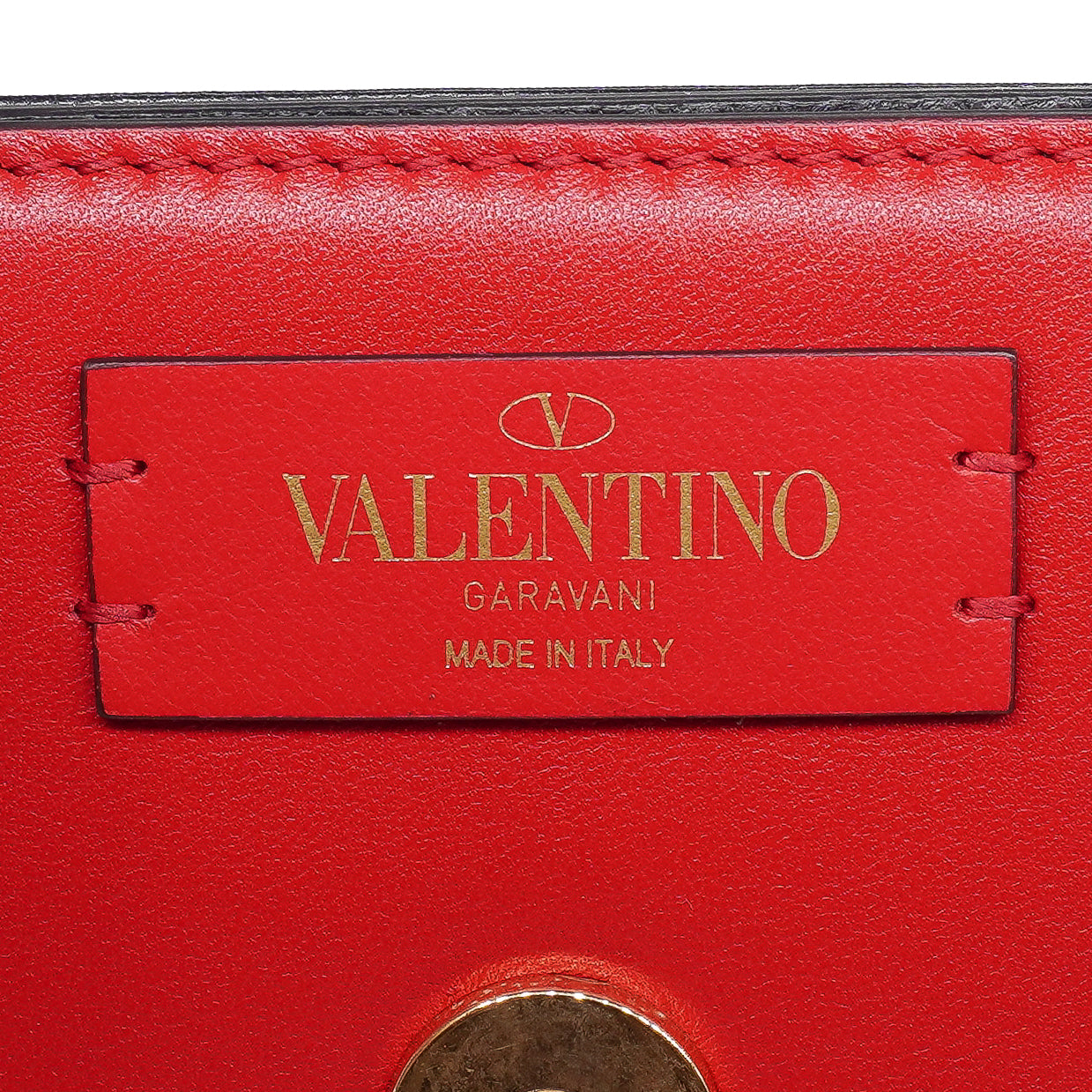 Valentino Smooth Calfskin Supervee Shoulder Bag