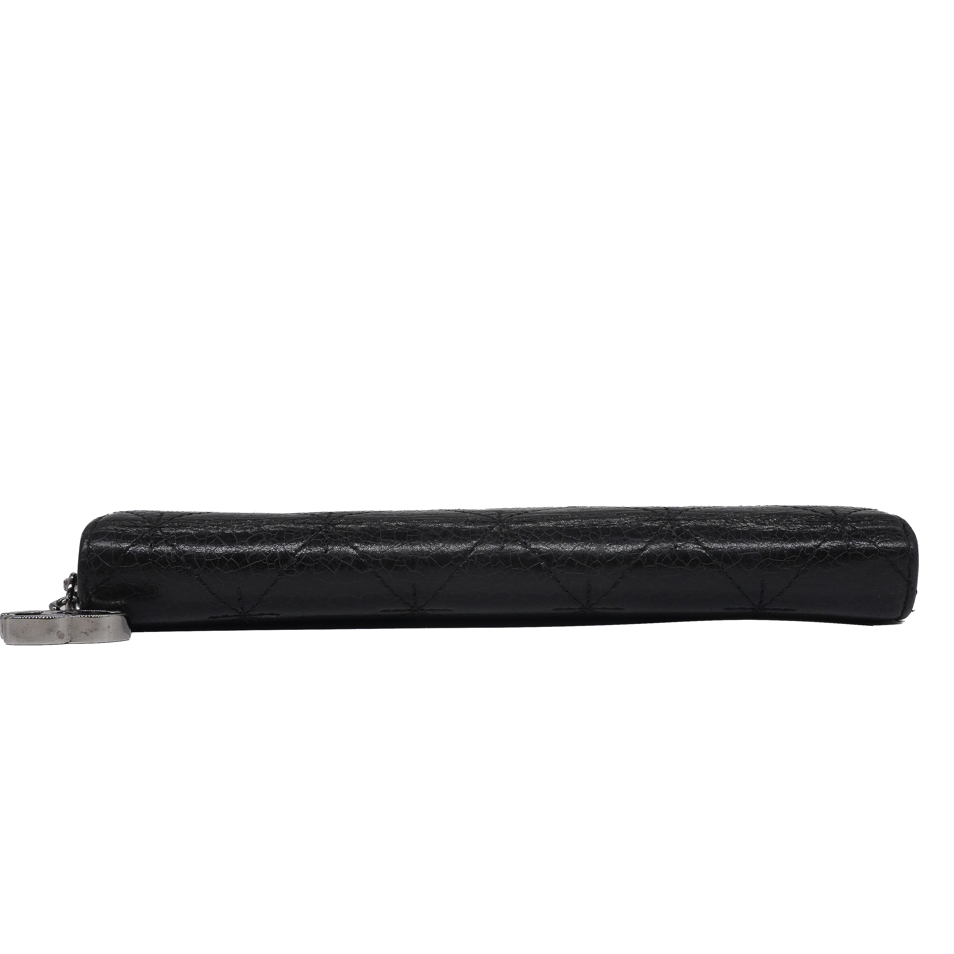 Chanel Aged Calfskin Zip Around Organizer Wallet