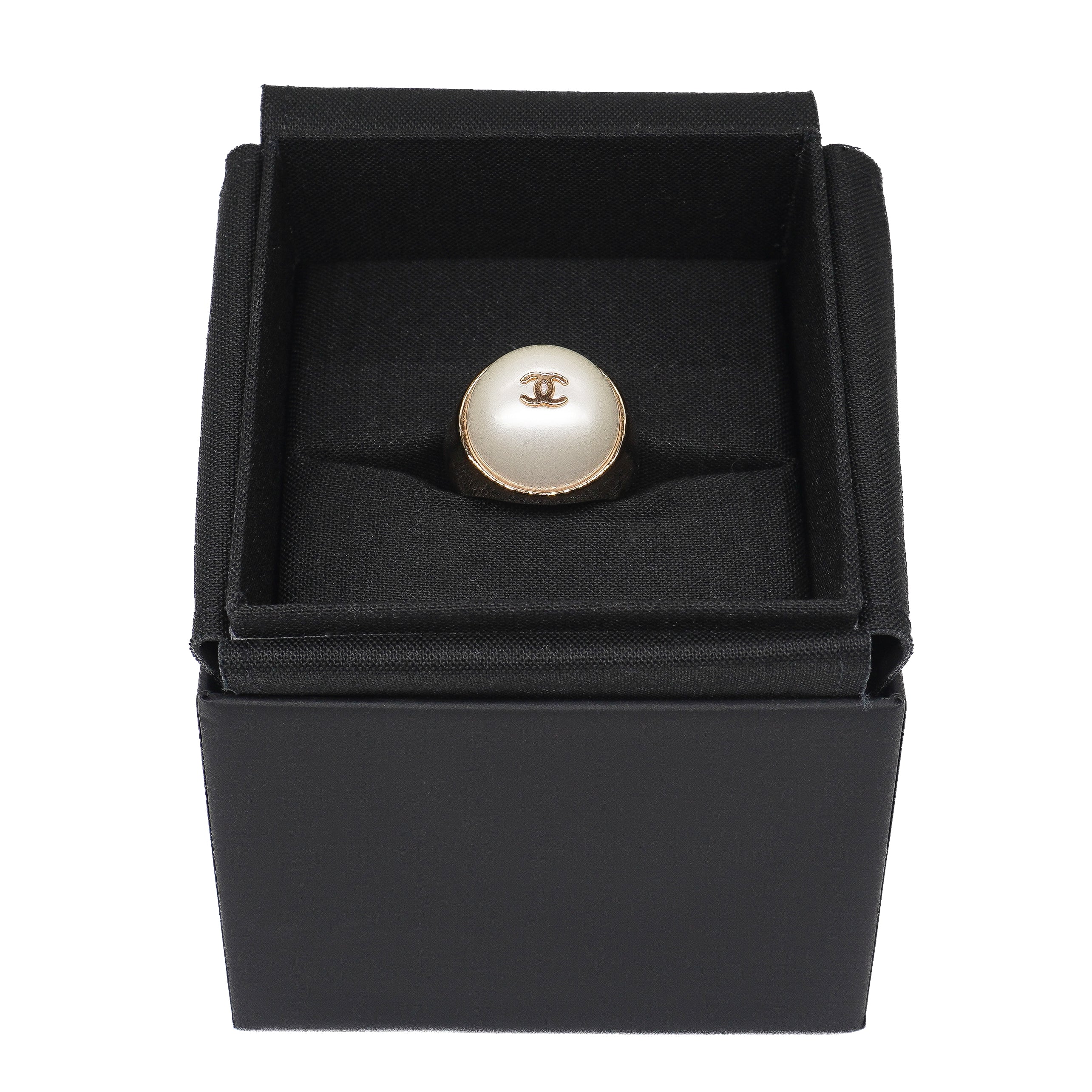 Chanel Pearl Dome Ring