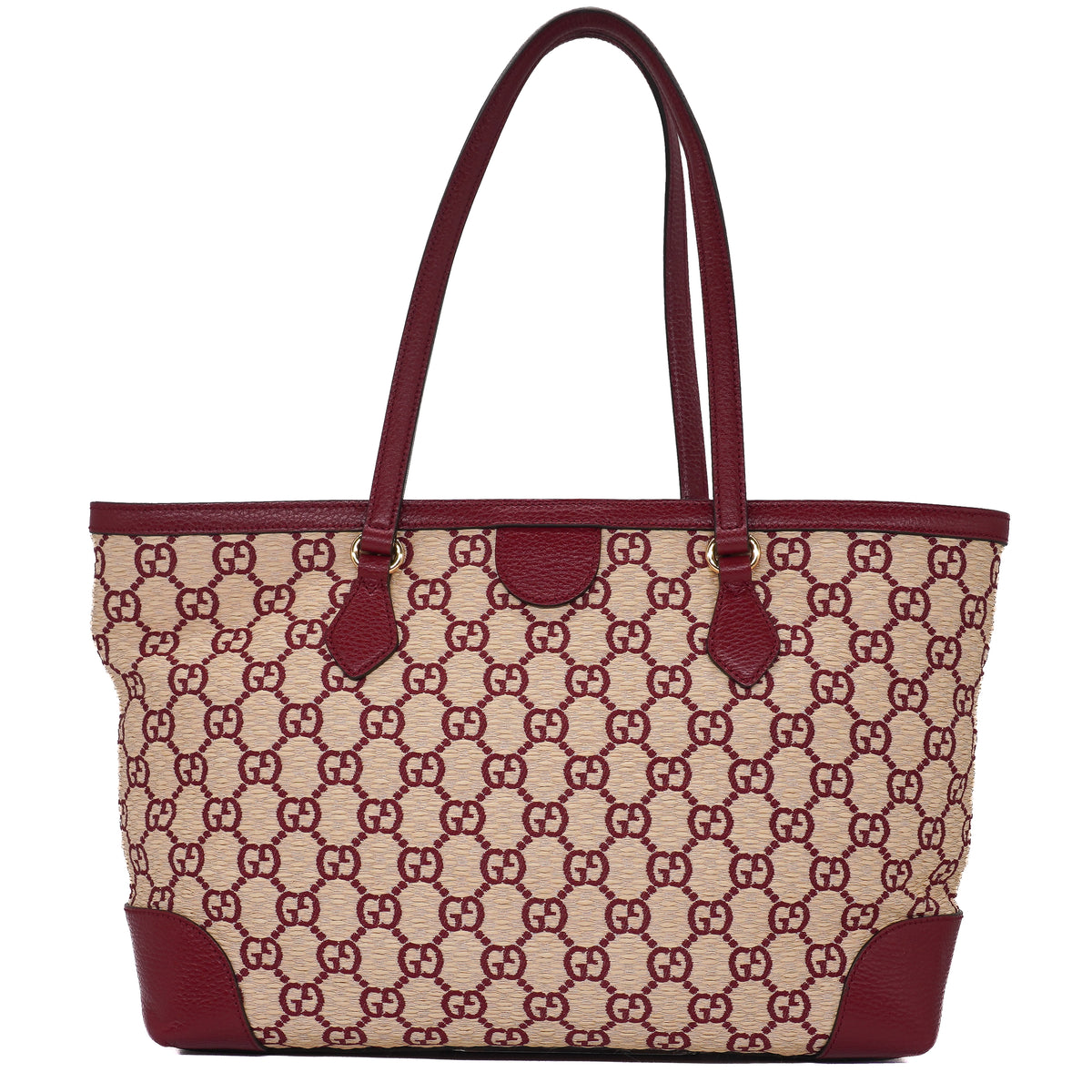 Gucci Straw Ophidia Tote