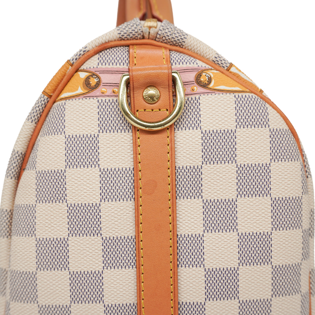 Louis Vuitton Speedy Bandoulière 30 Damier Azur Summer Trunks