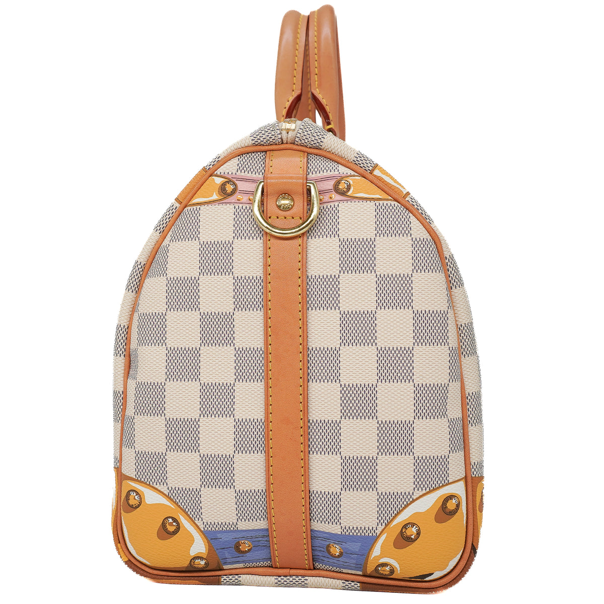Louis Vuitton Speedy Bandoulière 30 Damier Azur Summer Trunks