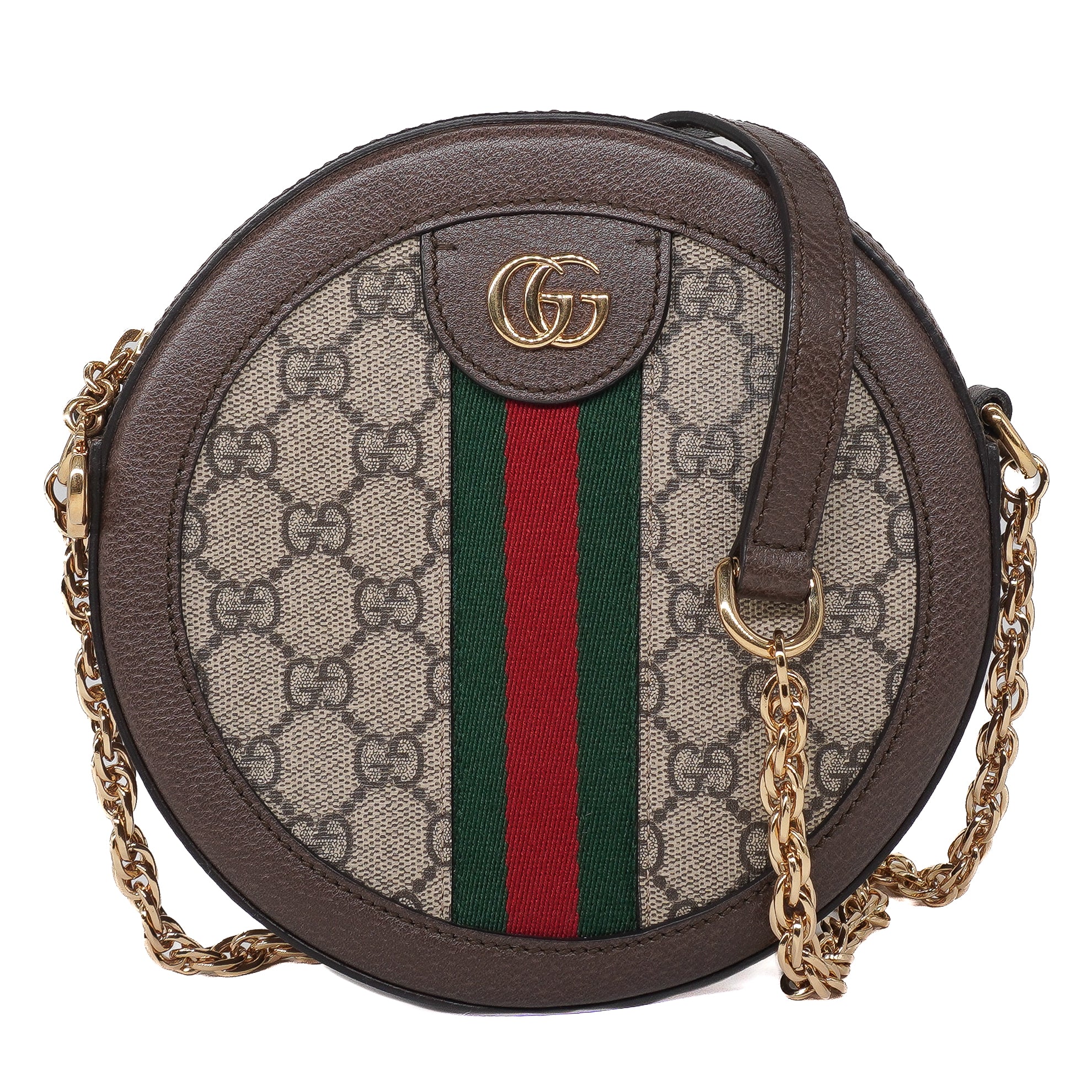Gucci GG Mini Ophidia Round Shoulder Bag
