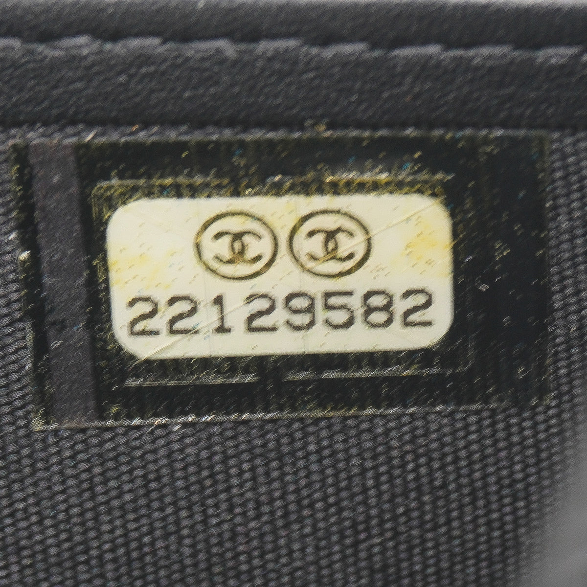 Chanel Boy Zip Around Wallet Lambskin Black