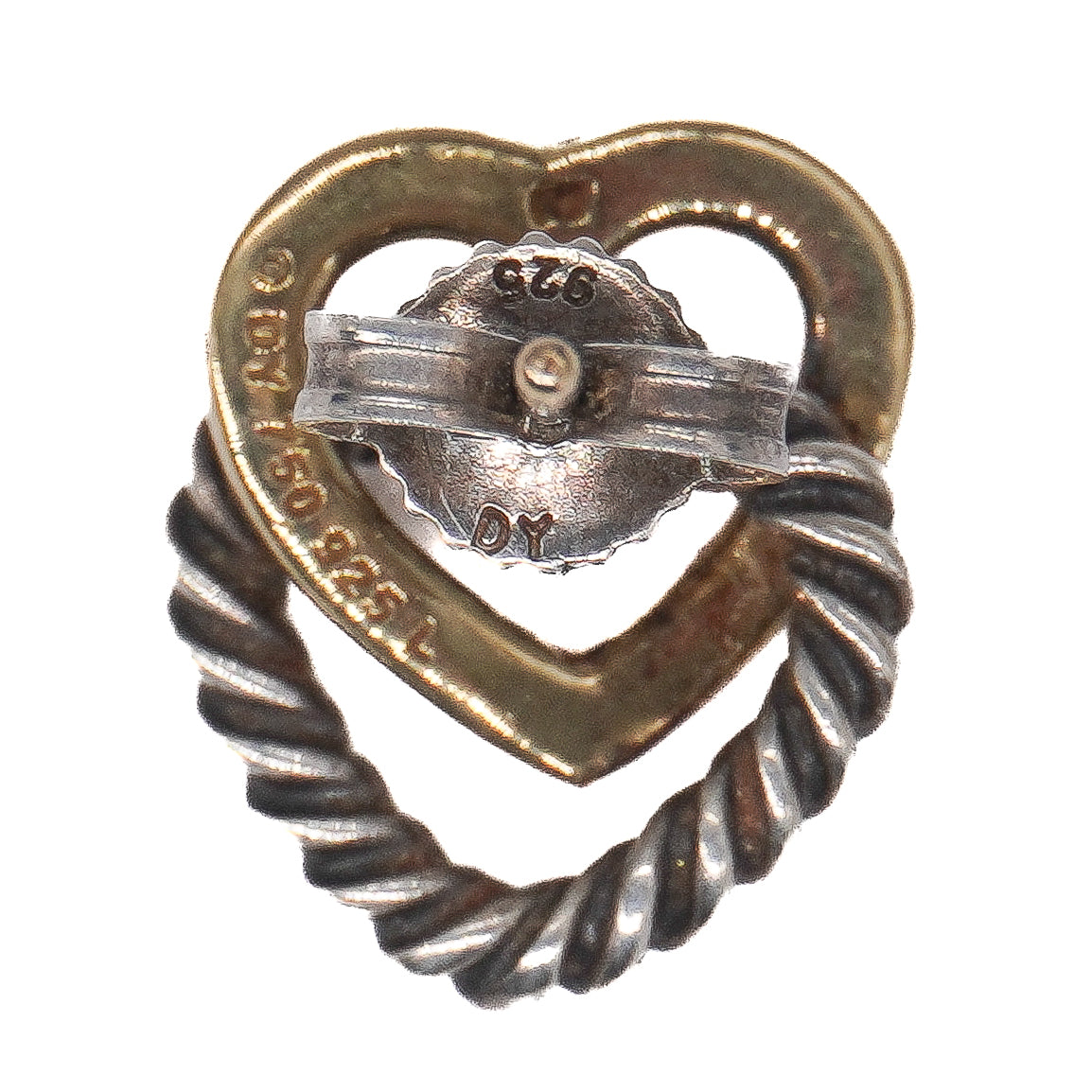 David Yurman Heart Earrings