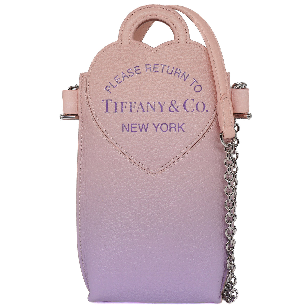 Tiffany & Co. Micro 99 Tag Crossbody Gradient Pink and Purple