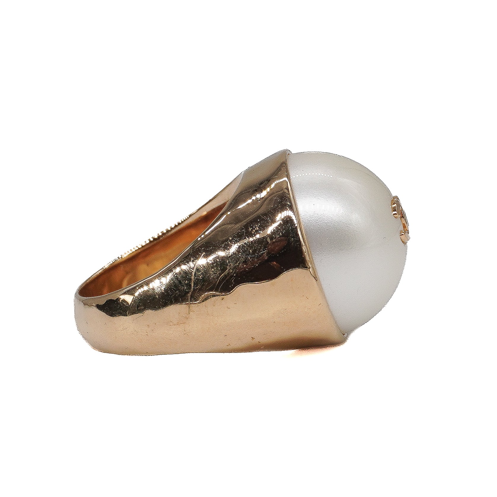 Chanel Pearl Dome Ring