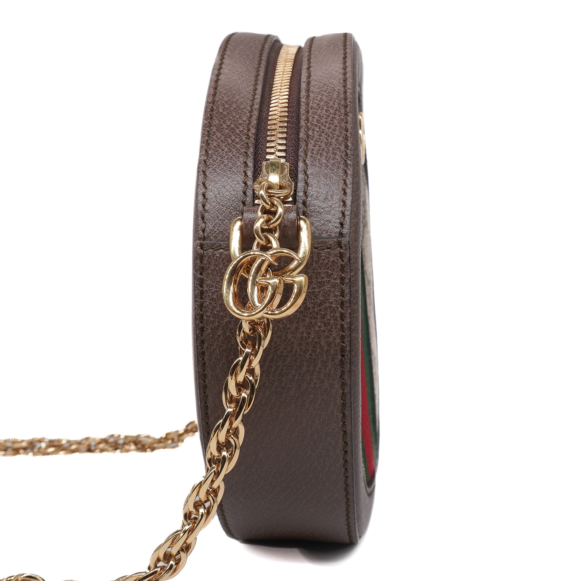Gucci GG Mini Ophidia Round Shoulder Bag