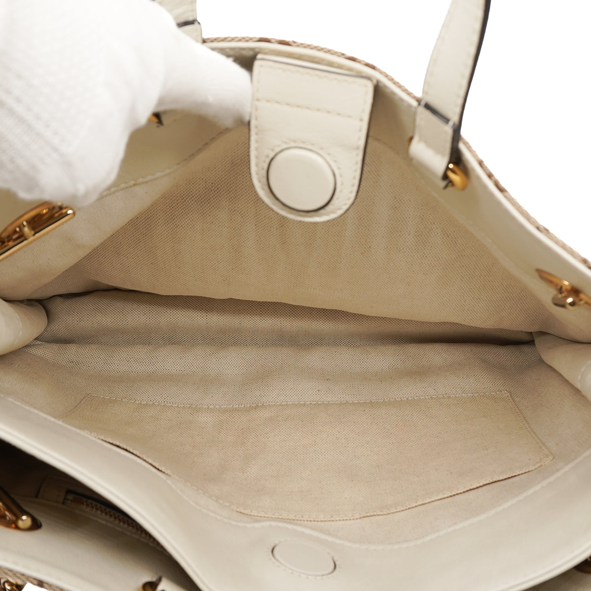 Gucci Horsebit 1955 Medium Tote GG Monogram