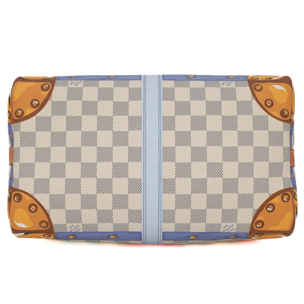Louis Vuitton Speedy Bandoulière 30 Damier Azur Summer Trunks