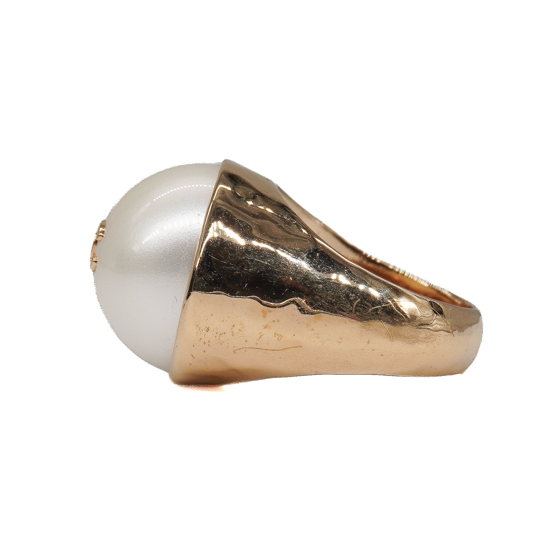 Chanel Pearl Dome Ring