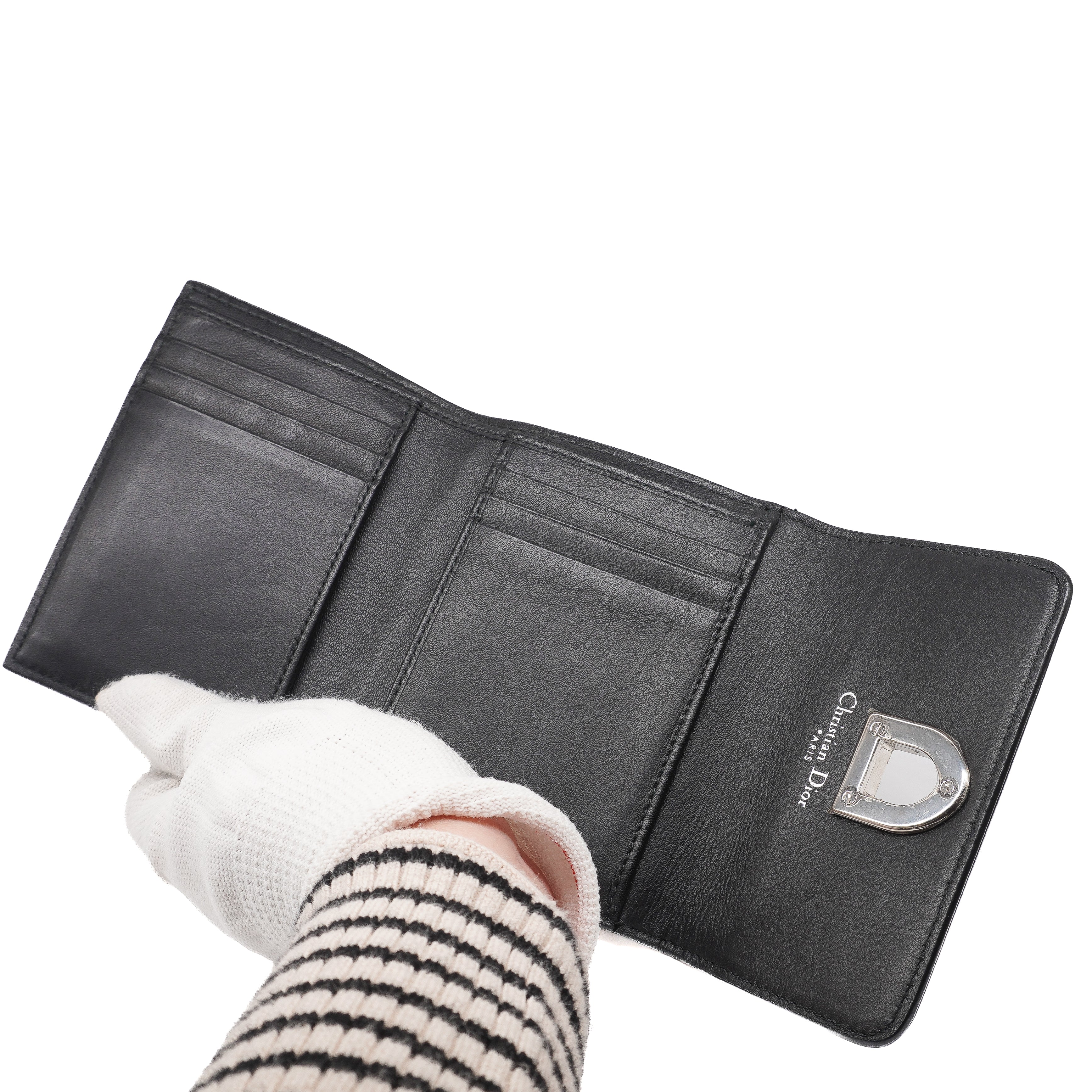 Christian Dior Diorama Trifold Wallet