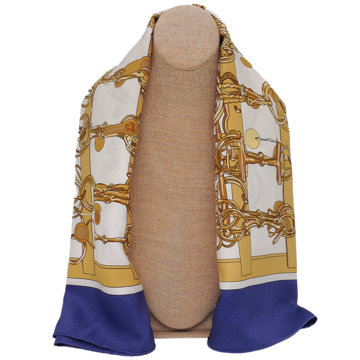 Hermes Mors Et Filets Silk Scarf
