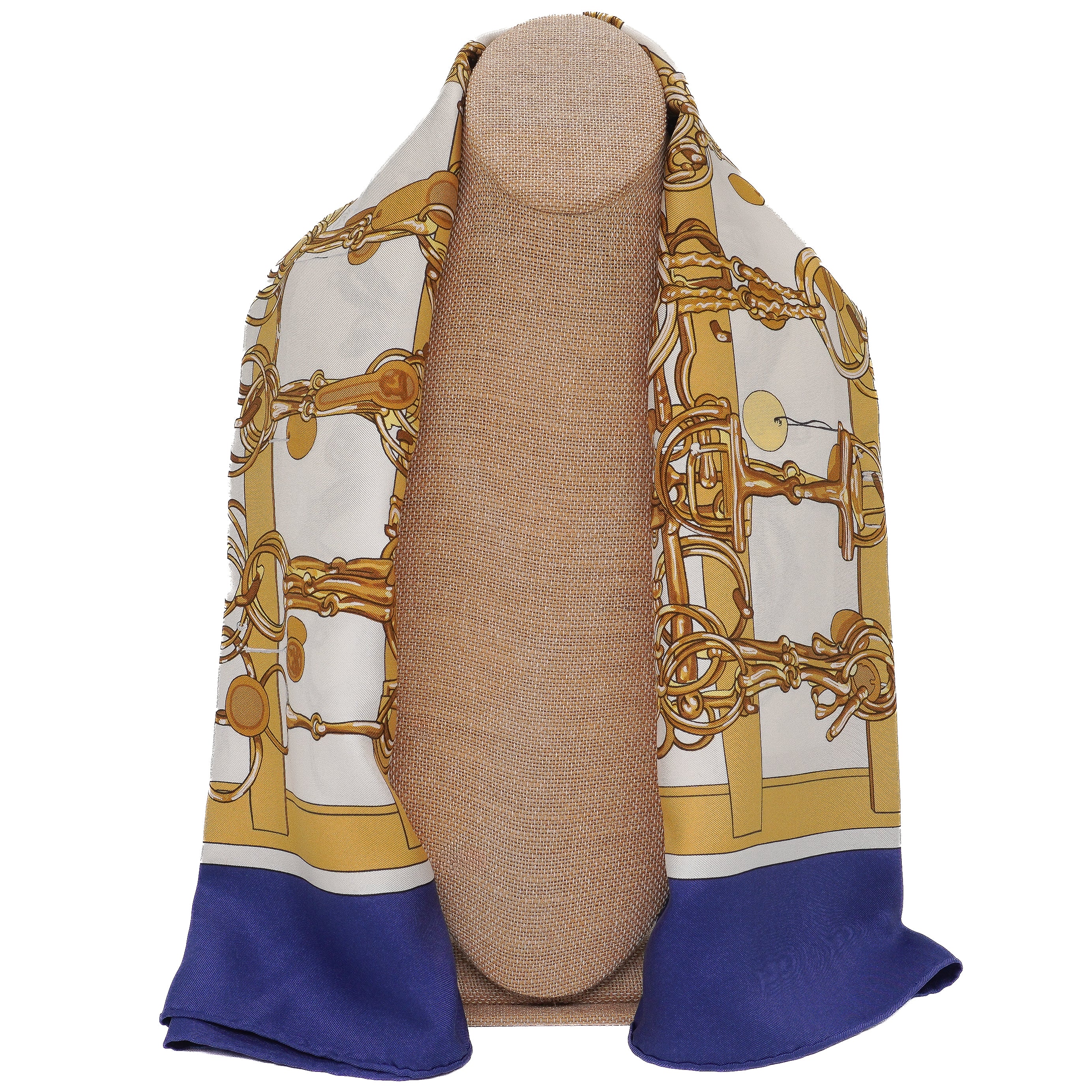 Hermes Mors Et Filets Silk Scarf