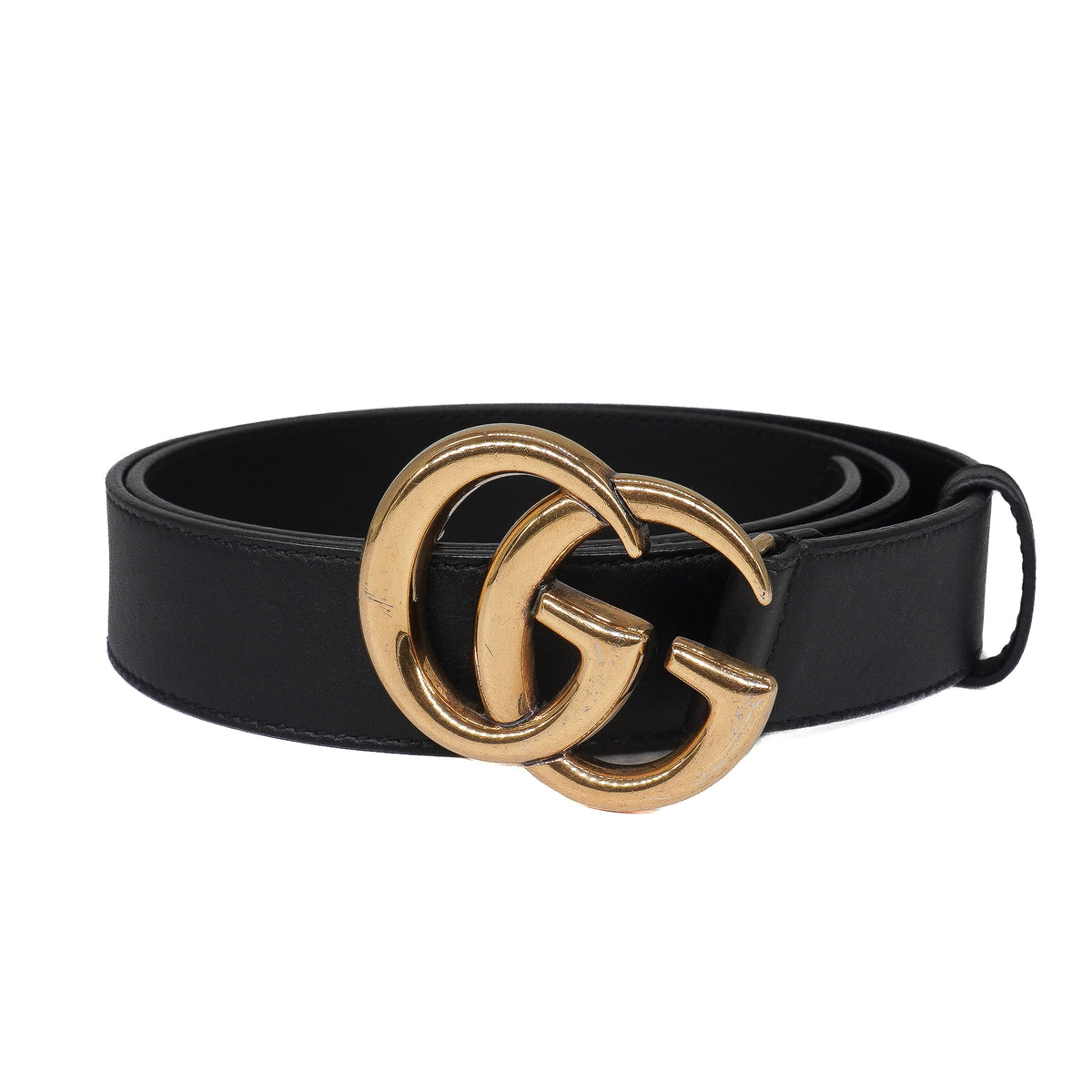 Gucci Black Marmont Belt