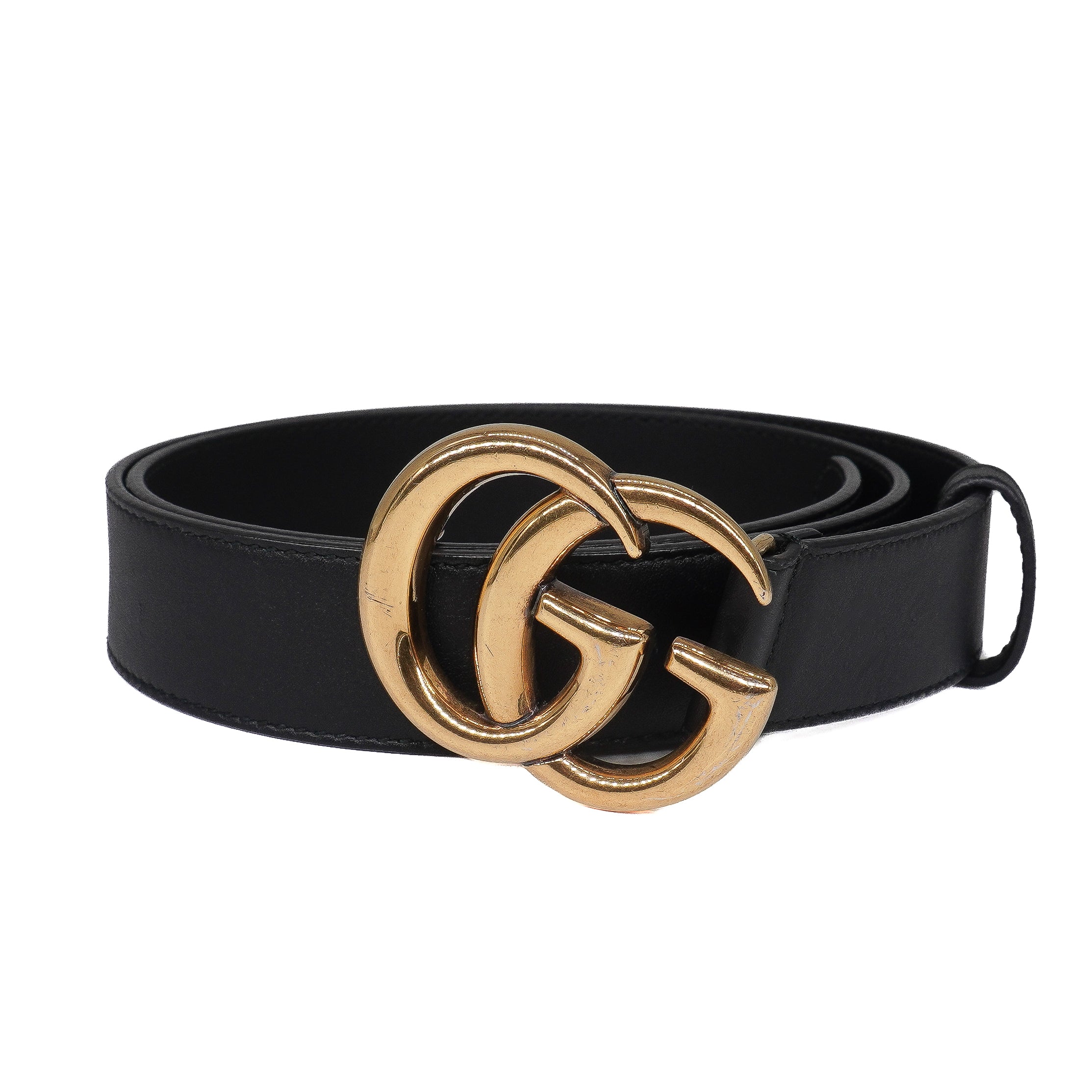 Gucci Black Marmont Belt