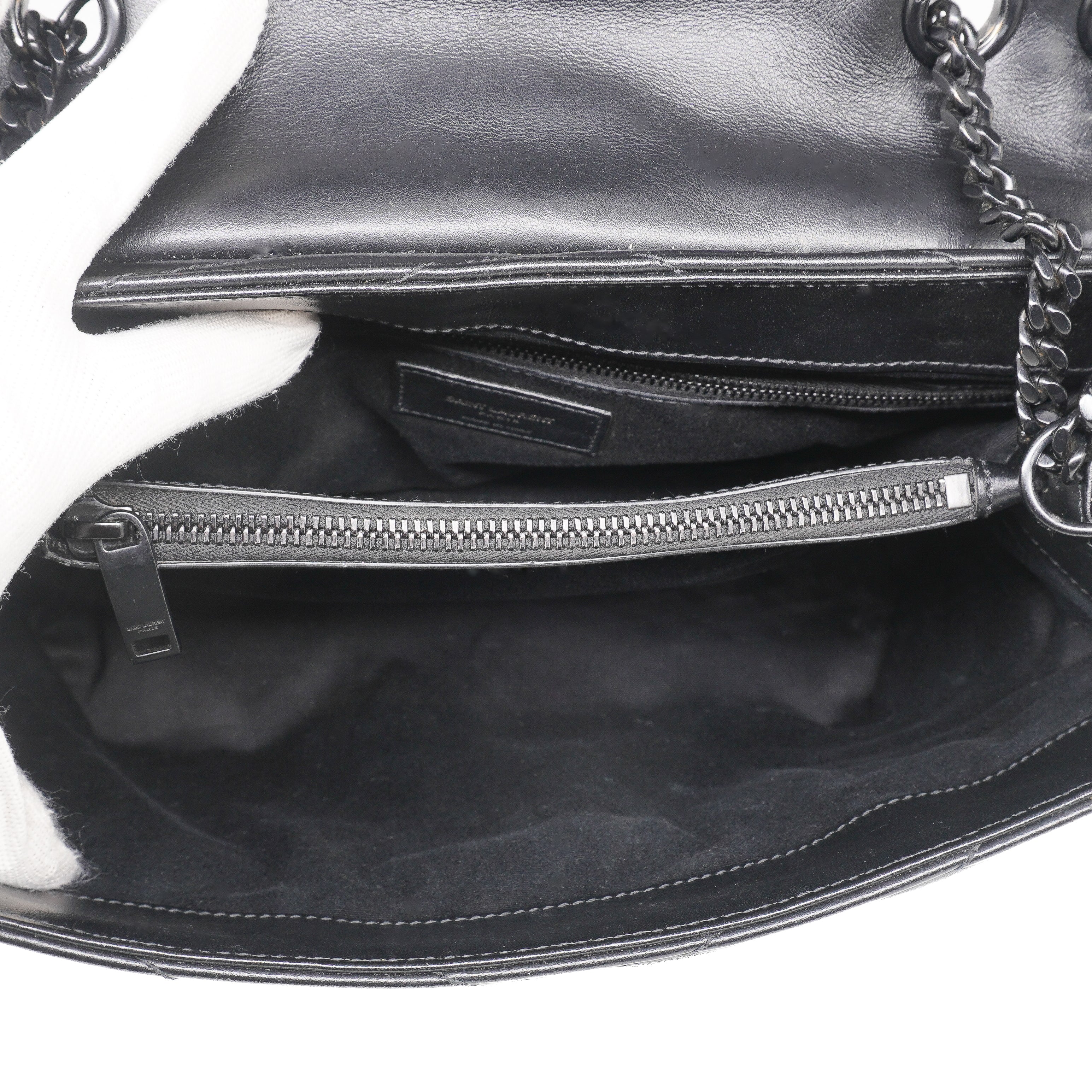 Saint Laurent Medium Loulou Chain Satchel