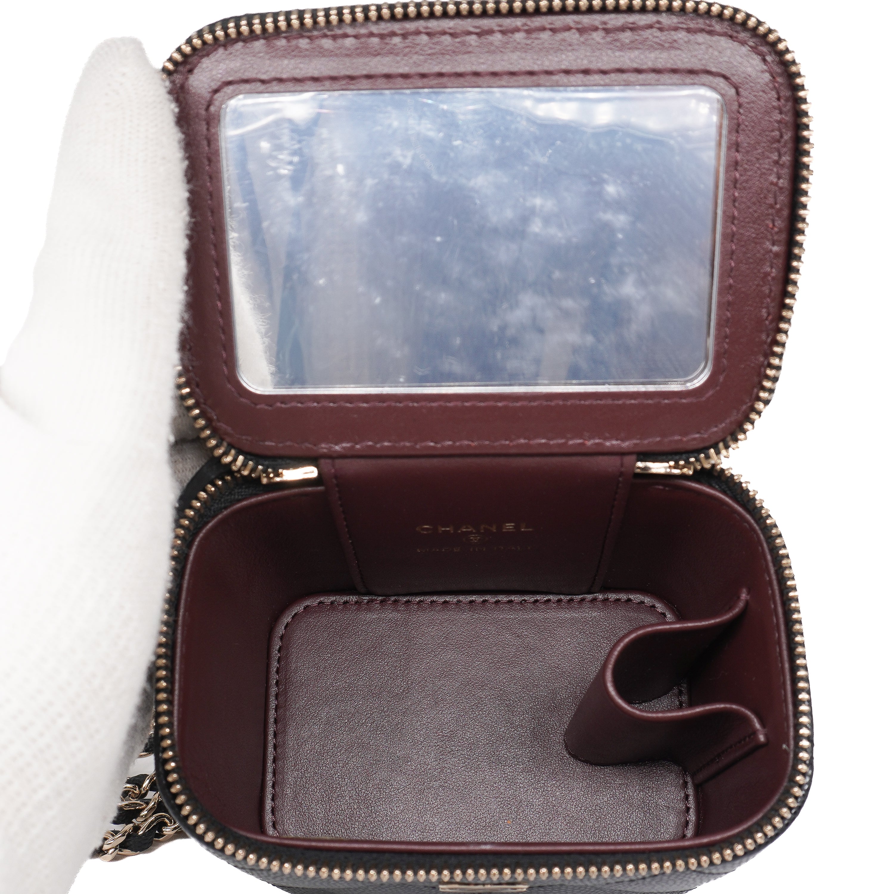 Chanel Mini Vanity Case With Chain