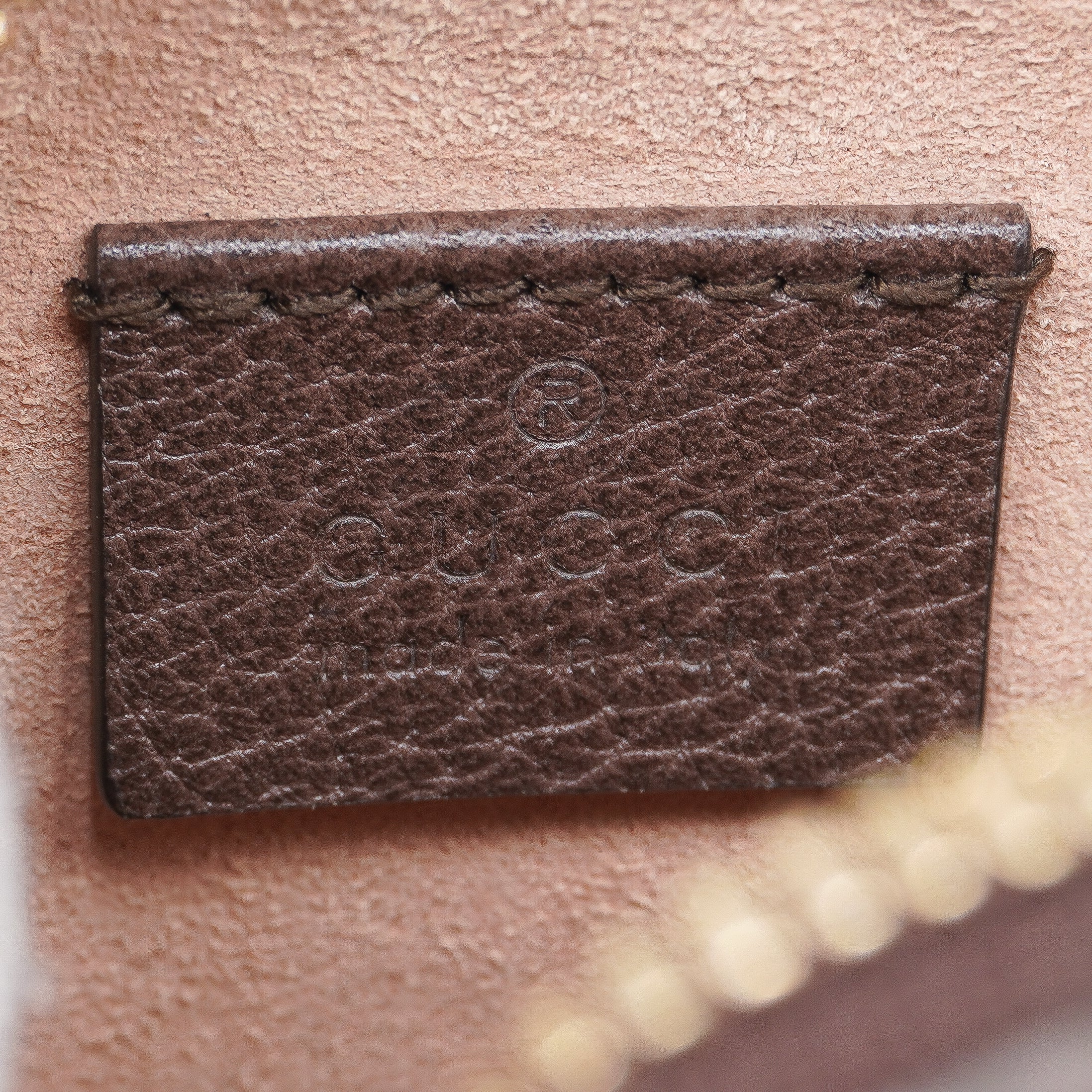 Gucci GG Mini Ophidia Round Shoulder Bag