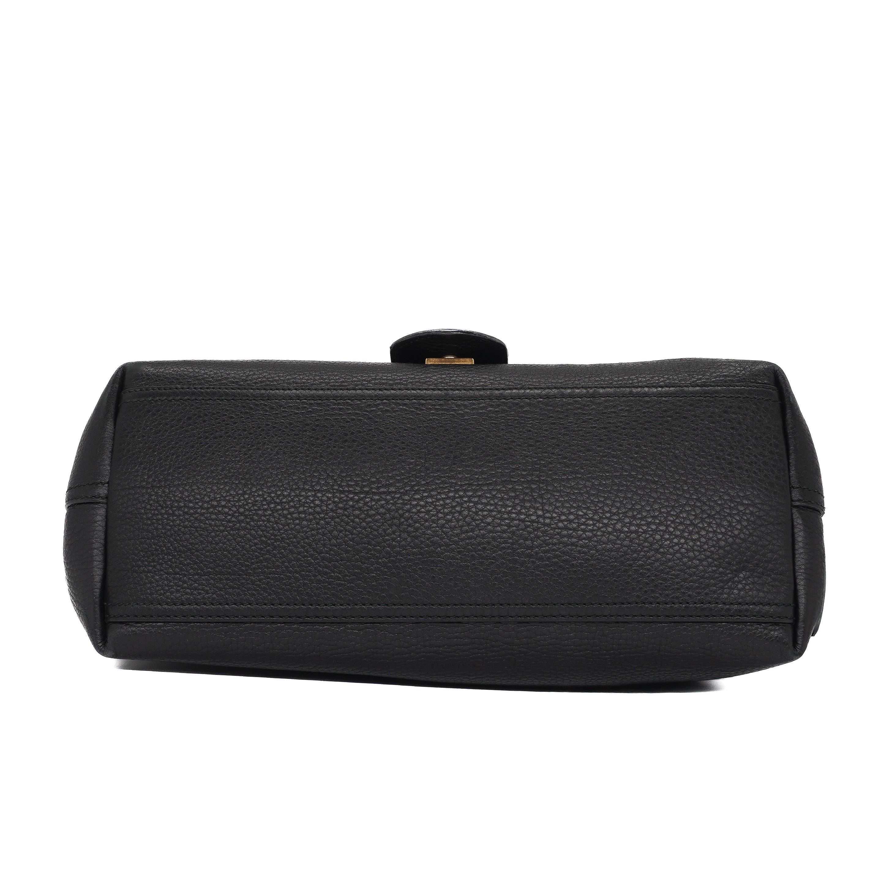 Gucci Pebbled Calfskin GG Marmont Large Flap Bag