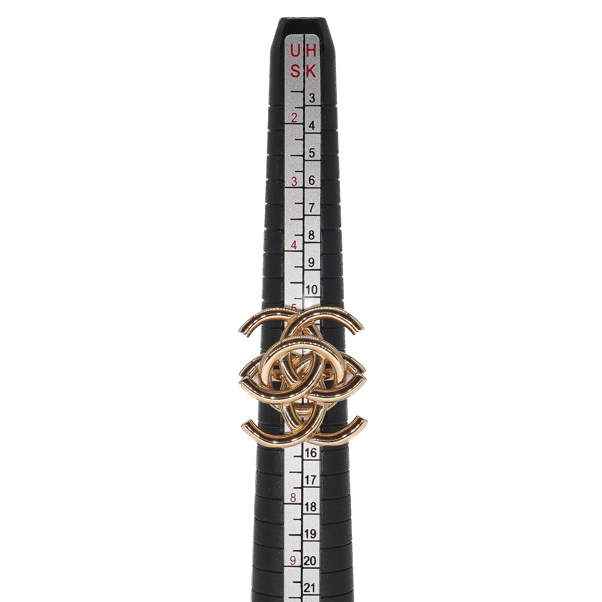 Chanel Interlocking CC Ring
