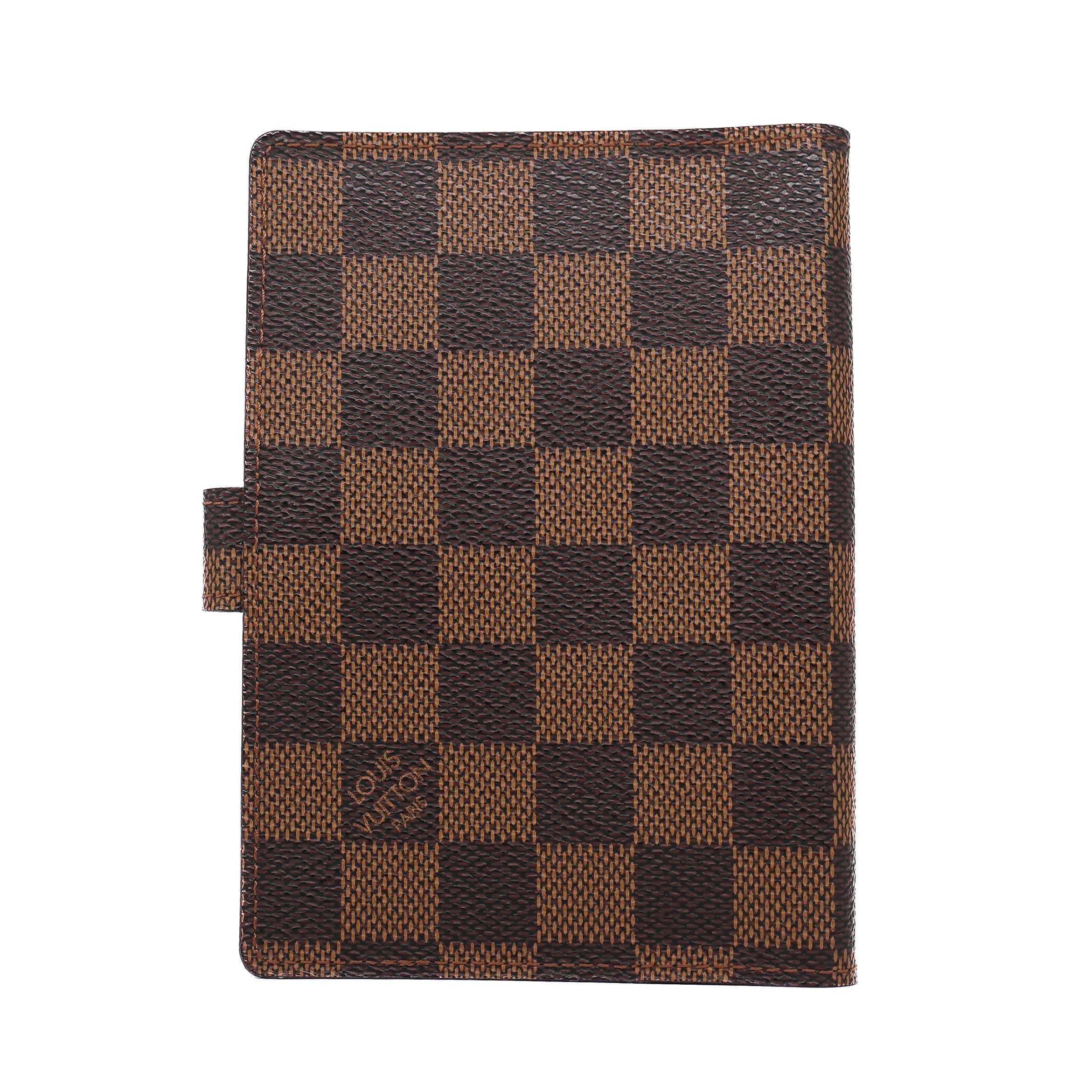 Louis Vuittton Damier Ebene Small Agenda