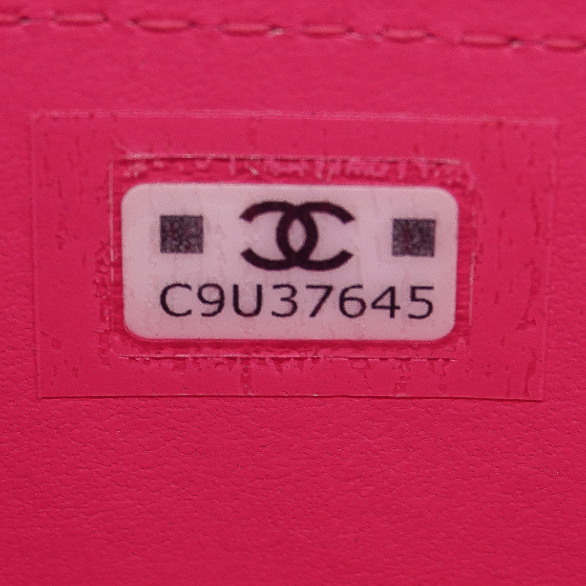 Chanel Mini Vanity Case with Chain Caviar Leather Pink