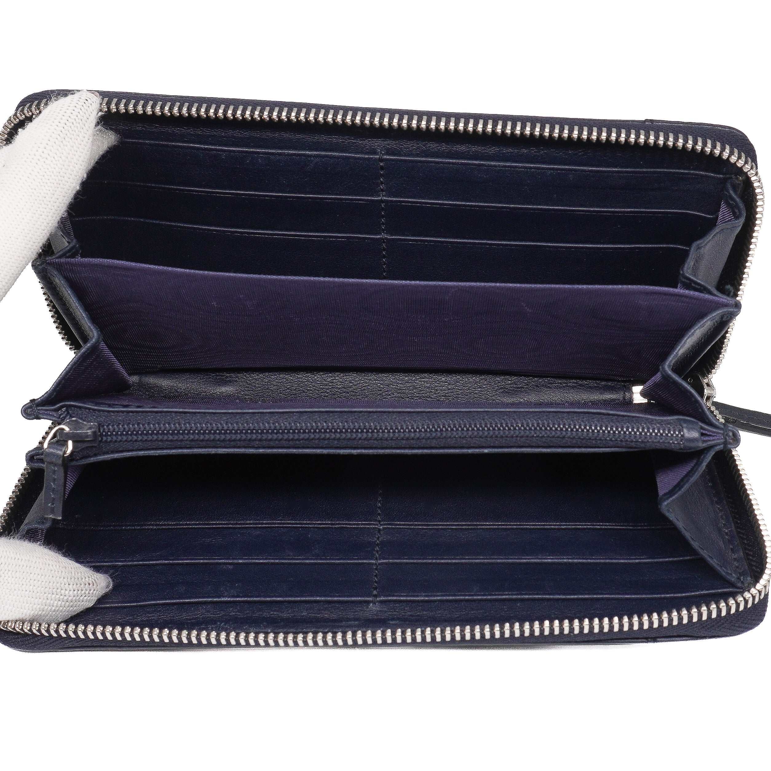 Gucci Guccissima Long Zippy Wallet