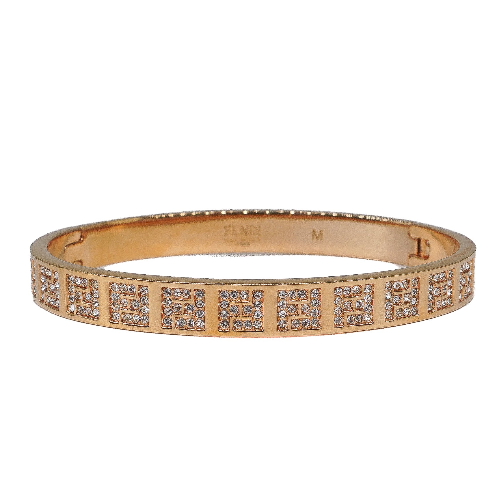 Fendi Crystal Bangle Bracelet