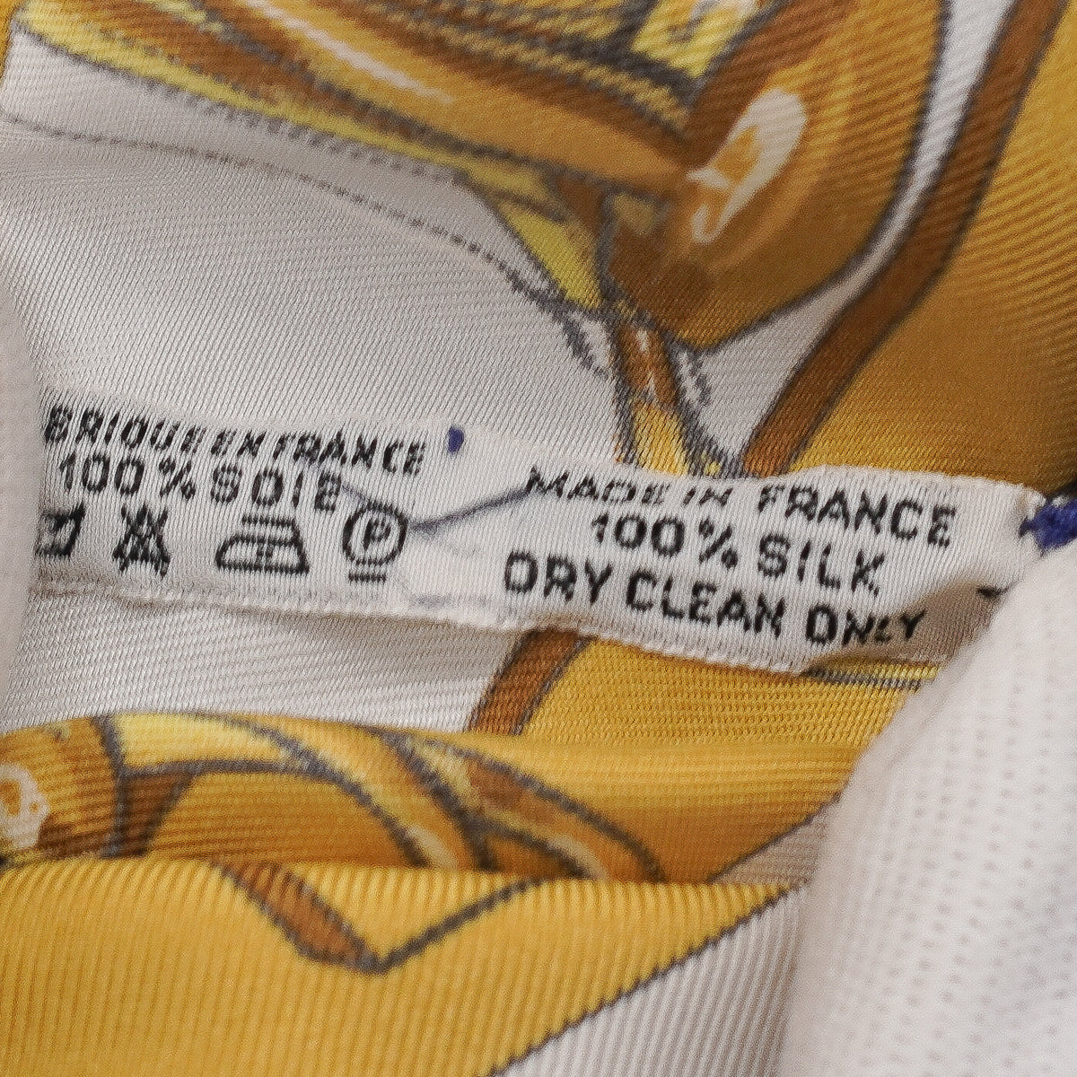 Hermes Mors Et Filets Silk Scarf