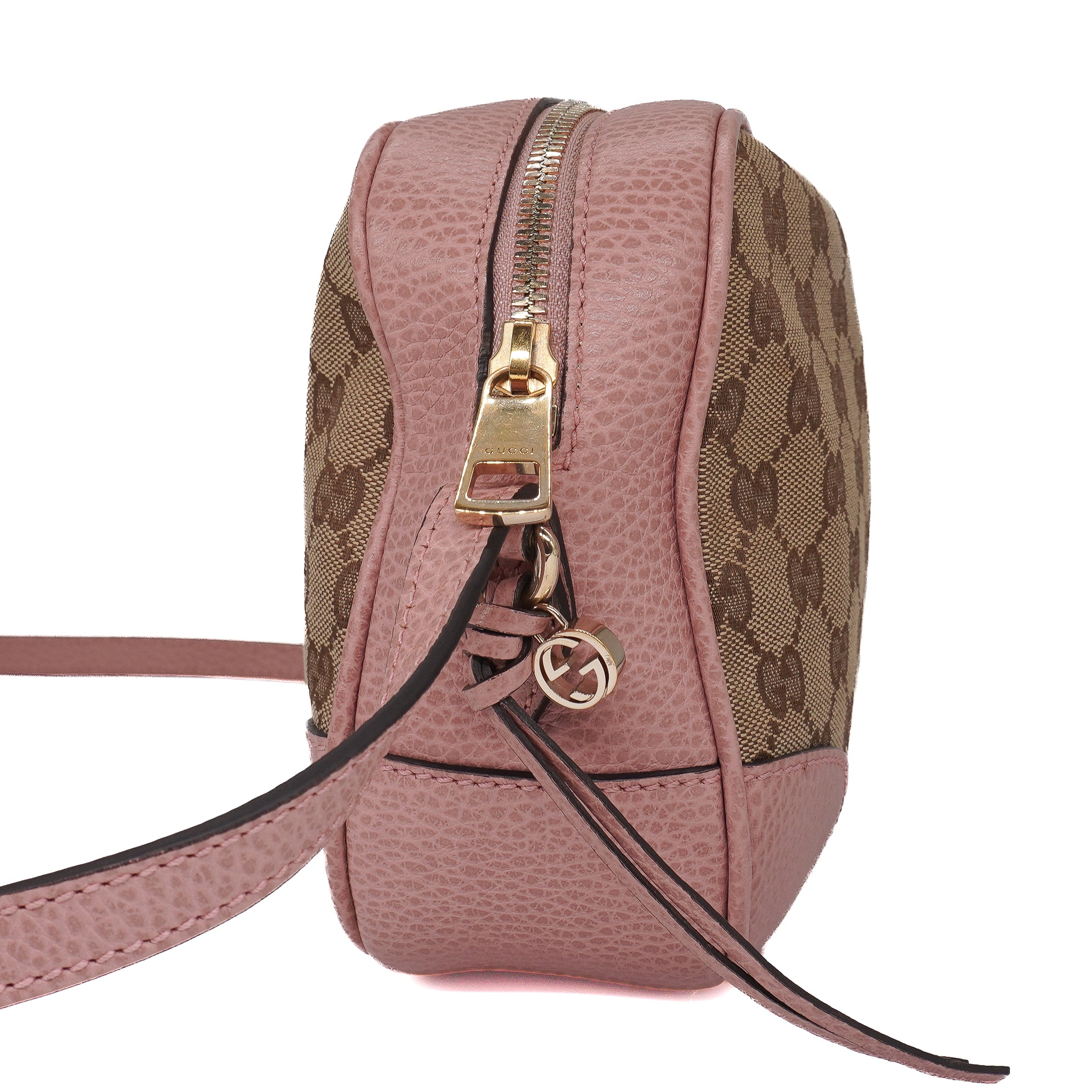 Gucci Calfskin Mini Bree Messenger Bag
