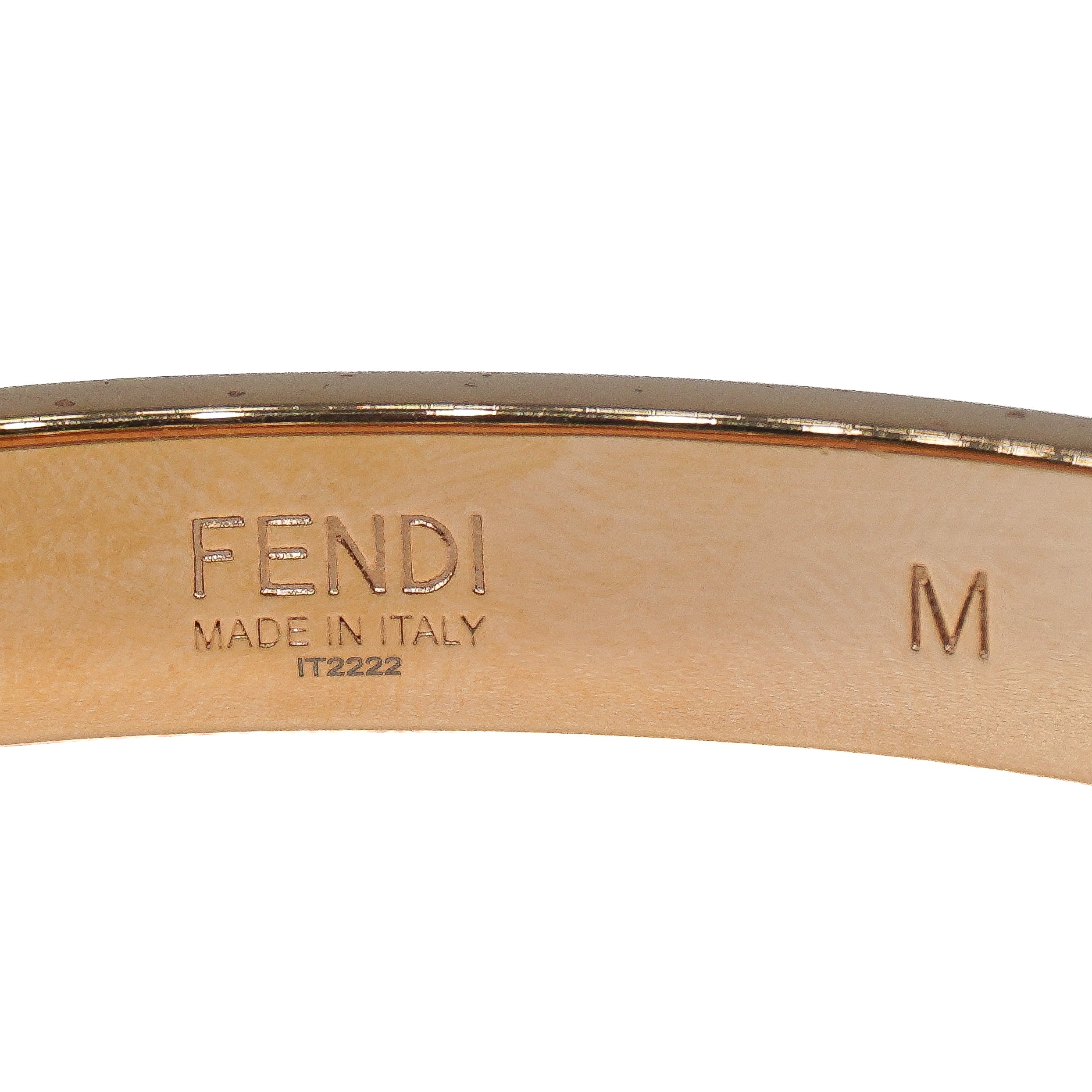 Fendi Crystal Bangle Bracelet