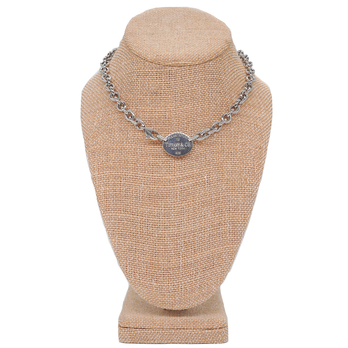 Tiffany & Co. Oval Tag Choker