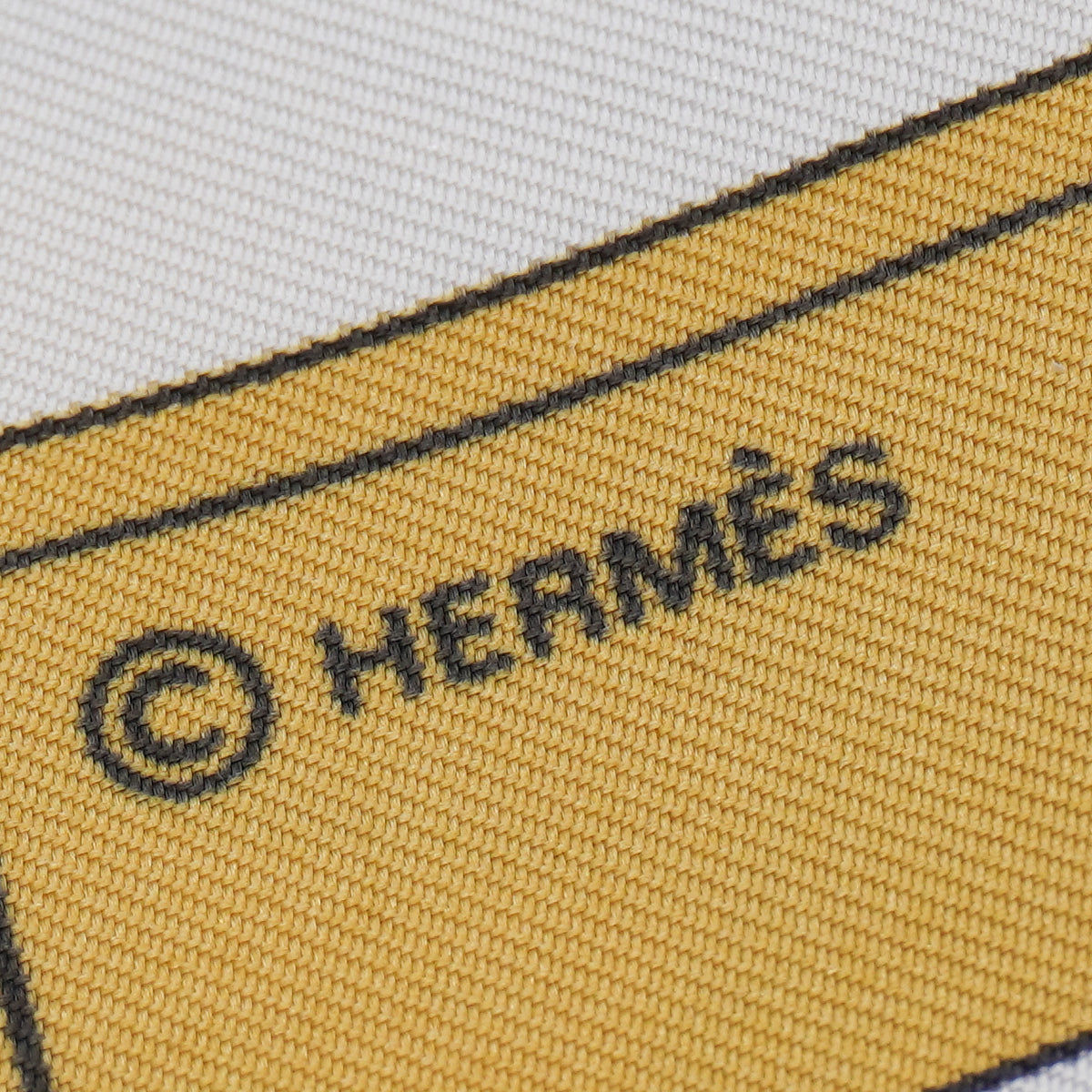 Hermes Mors Et Filets Silk Scarf