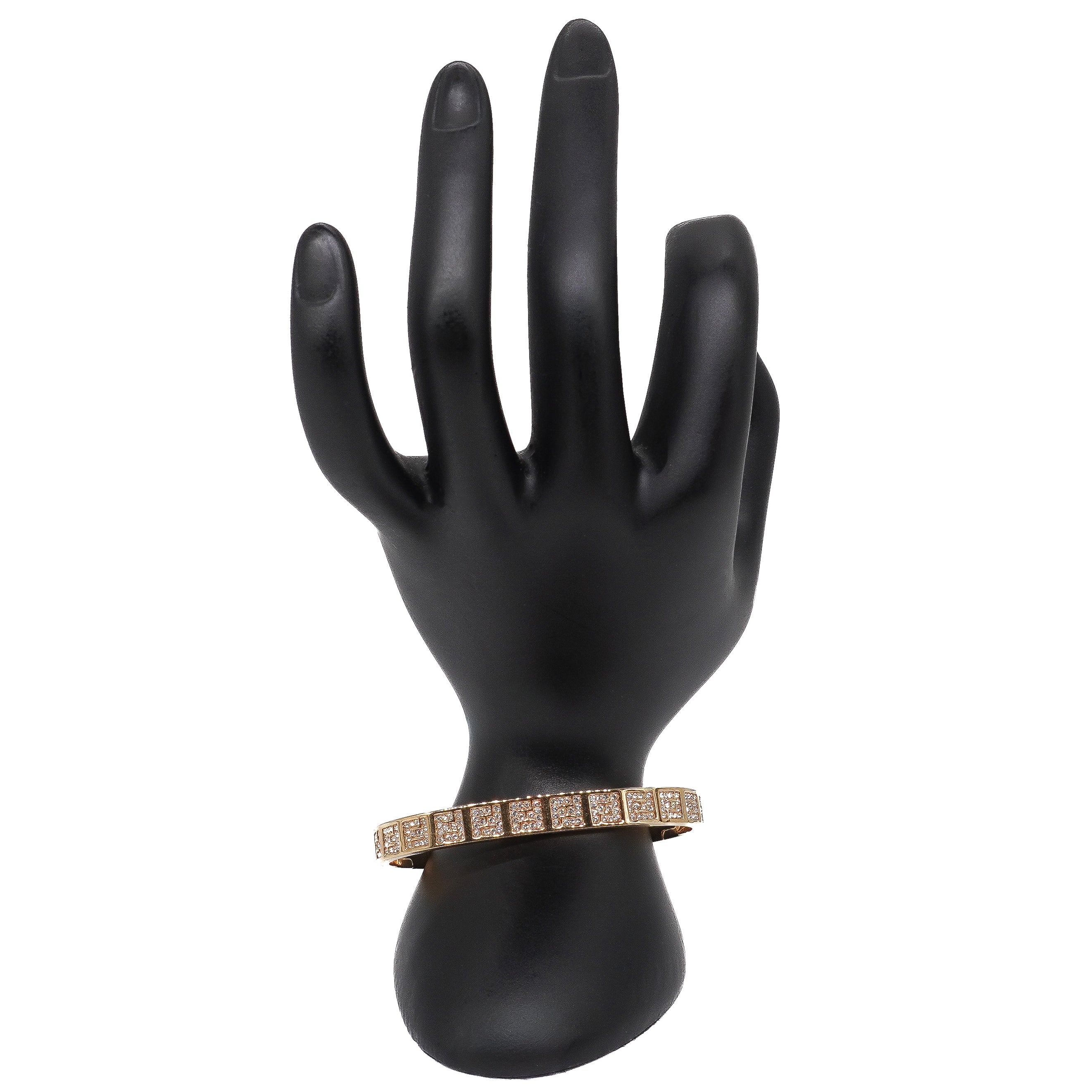 Fendi Crystal Bangle Bracelet