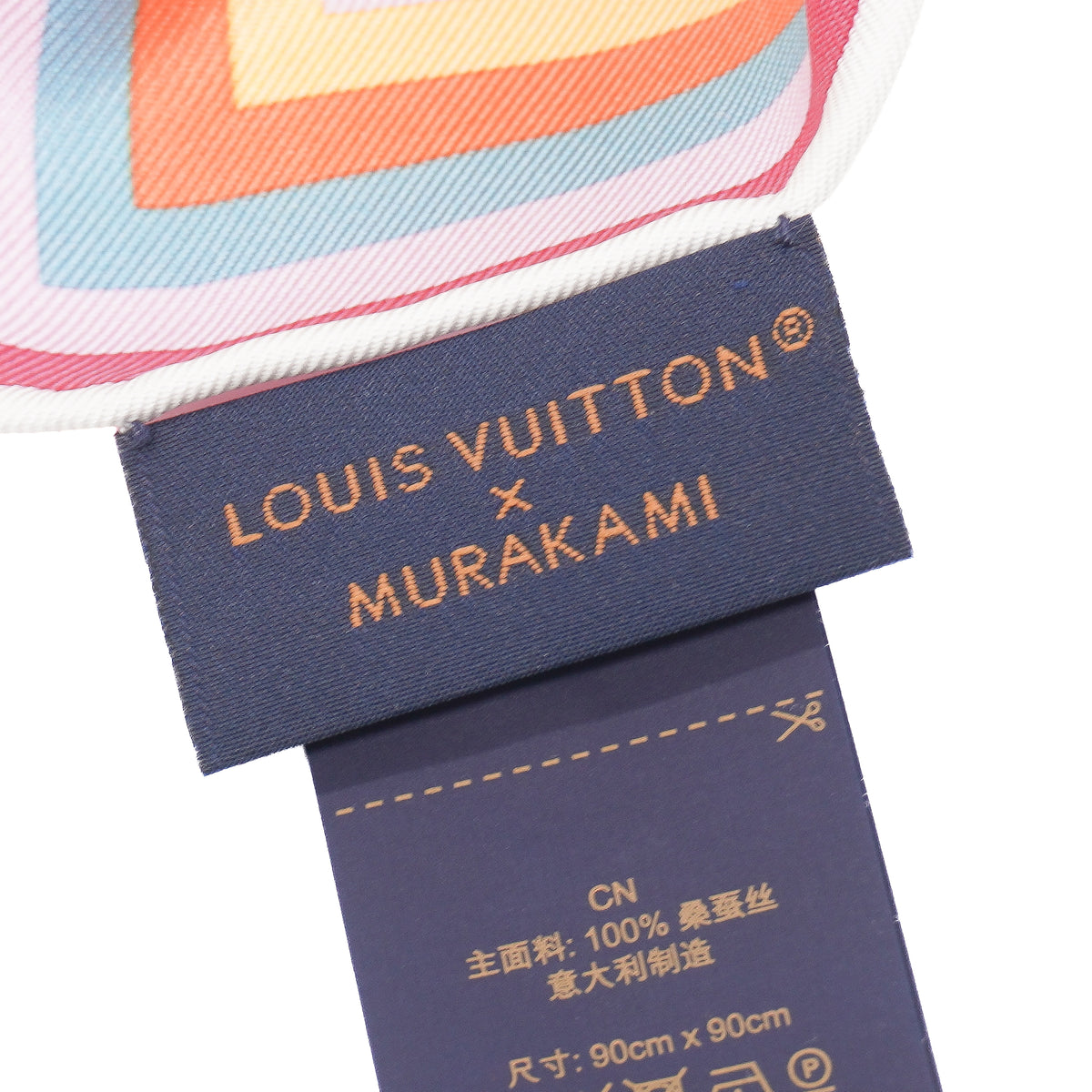 Louis Vuitton Multicolor Square Scarf