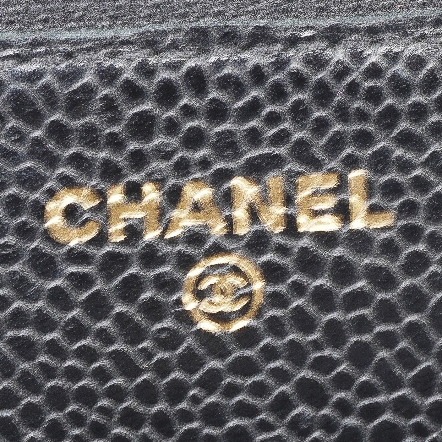 Chanel Quilted Caviar Wallet On Chain