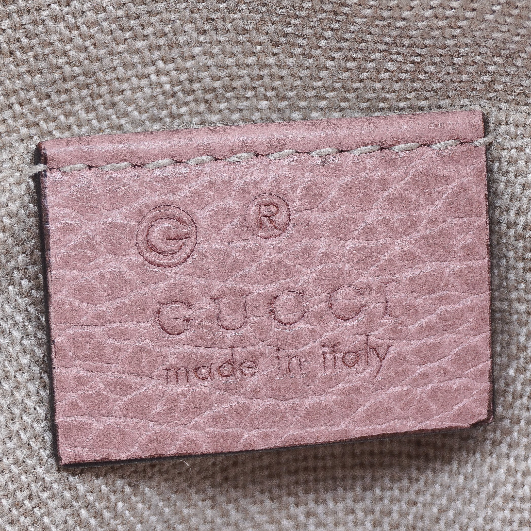 Gucci Calfskin Mini Bree Messenger Bag