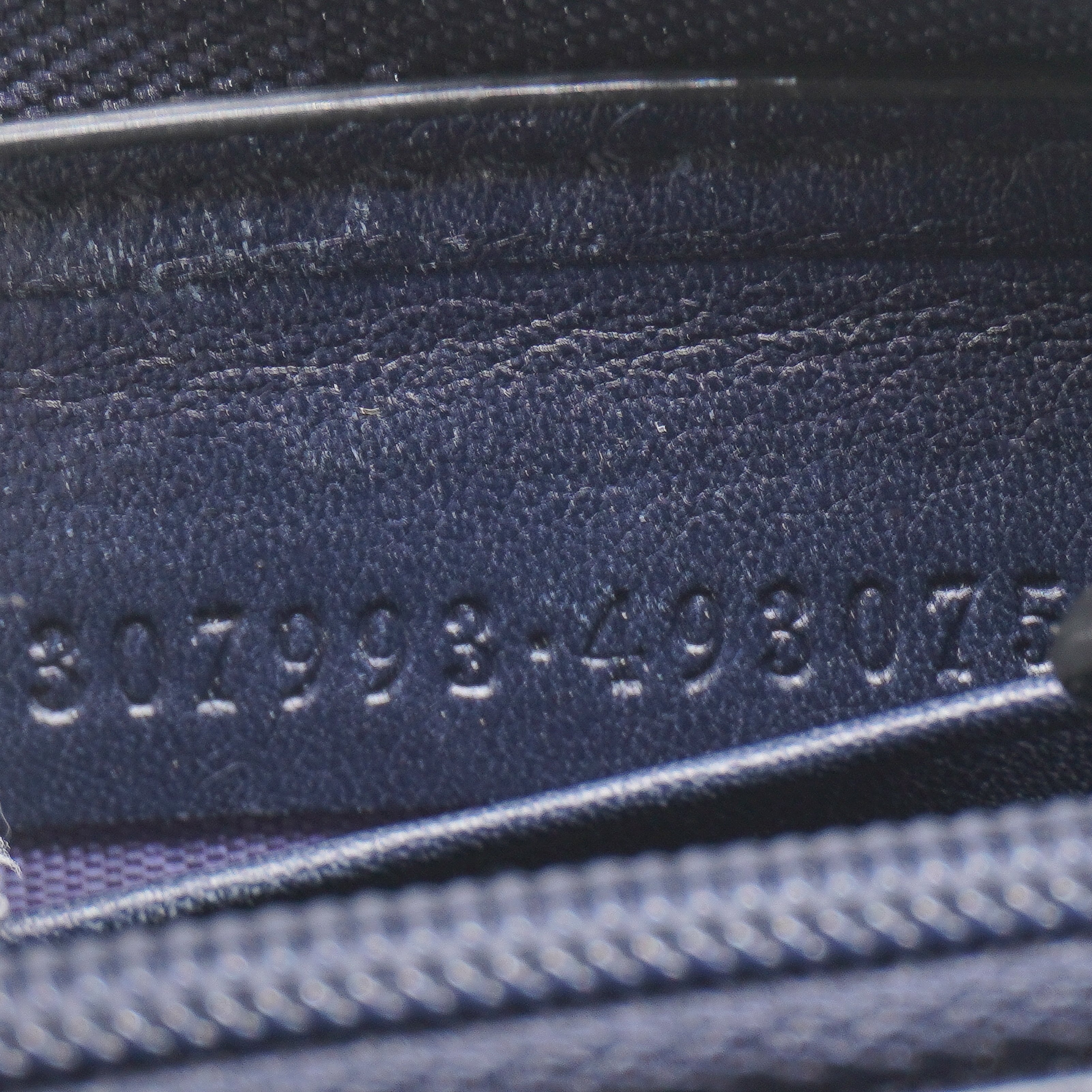 Gucci Guccissima Long Zippy Wallet