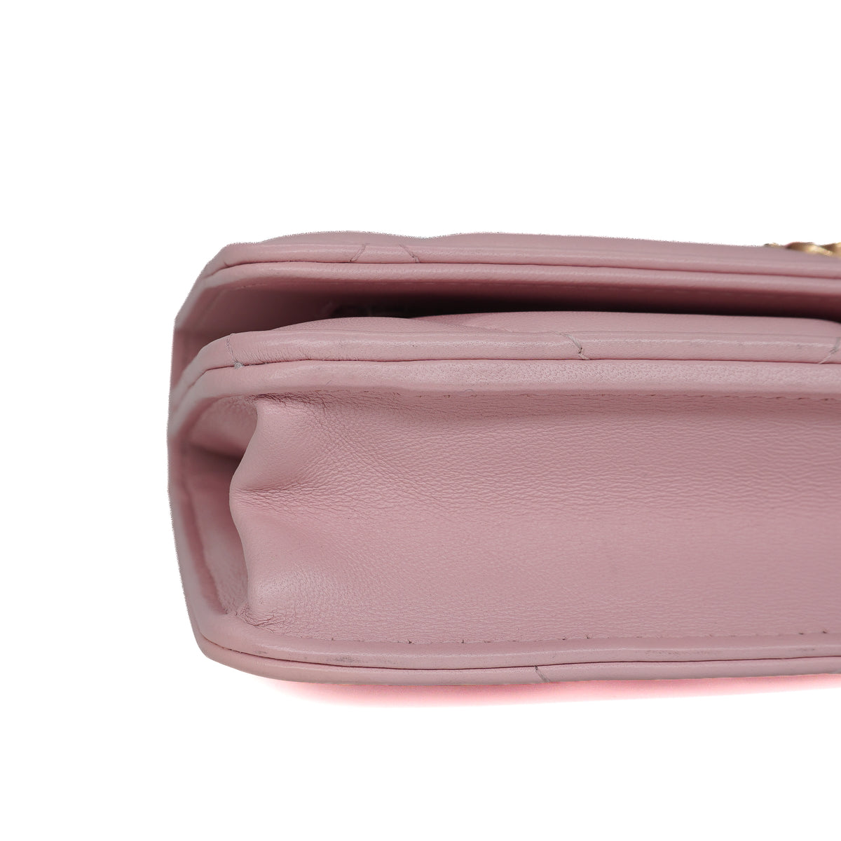 Chanel 19 Wallet on Chain Lambskin Baby Pink