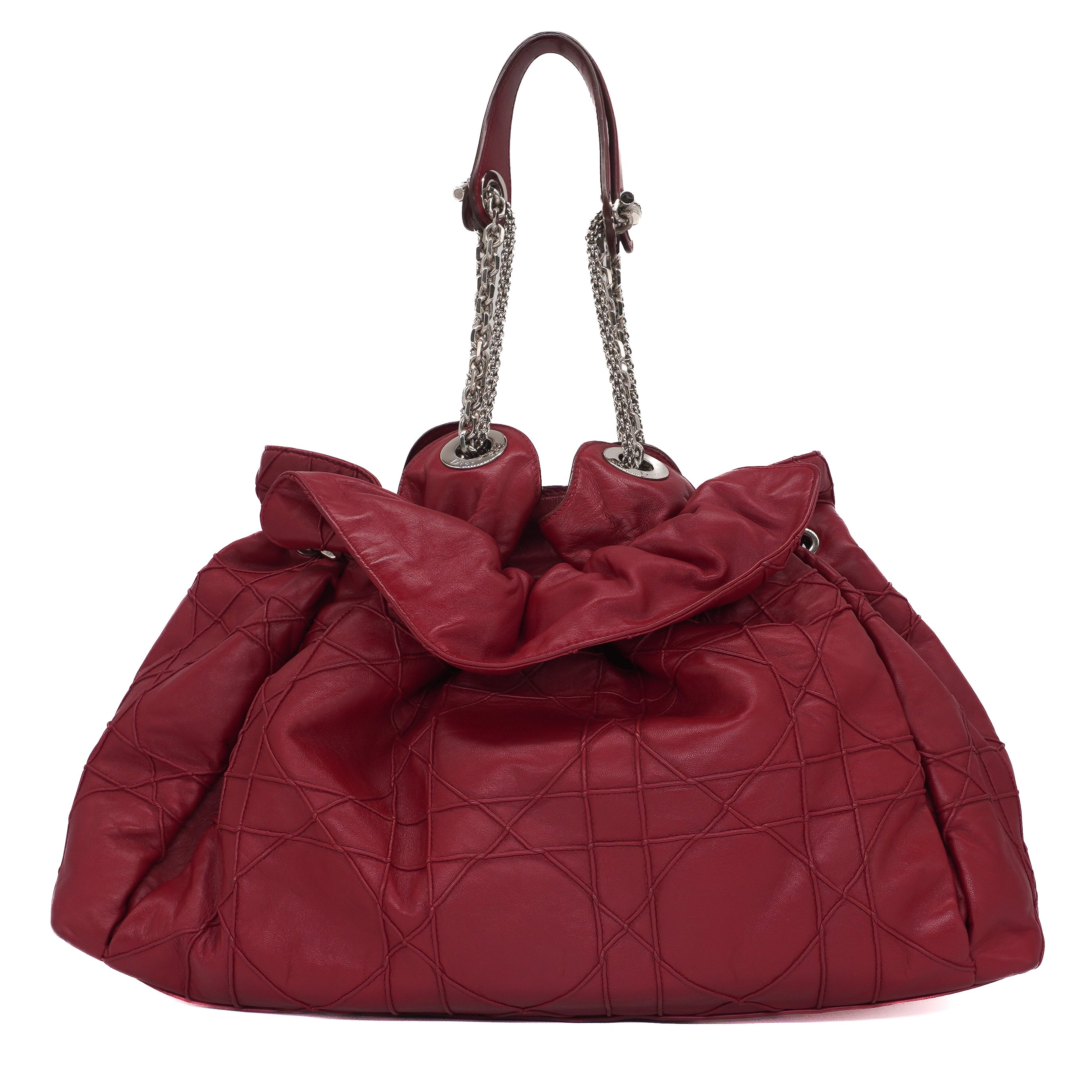 Christian Dior Lambskin Cannage Le Trente Hobo