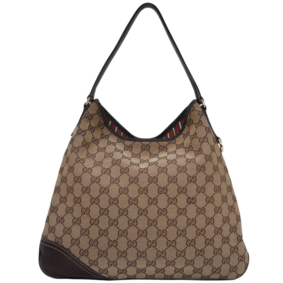Gucci New Britt Medium Hobo Bag GG Monogram
