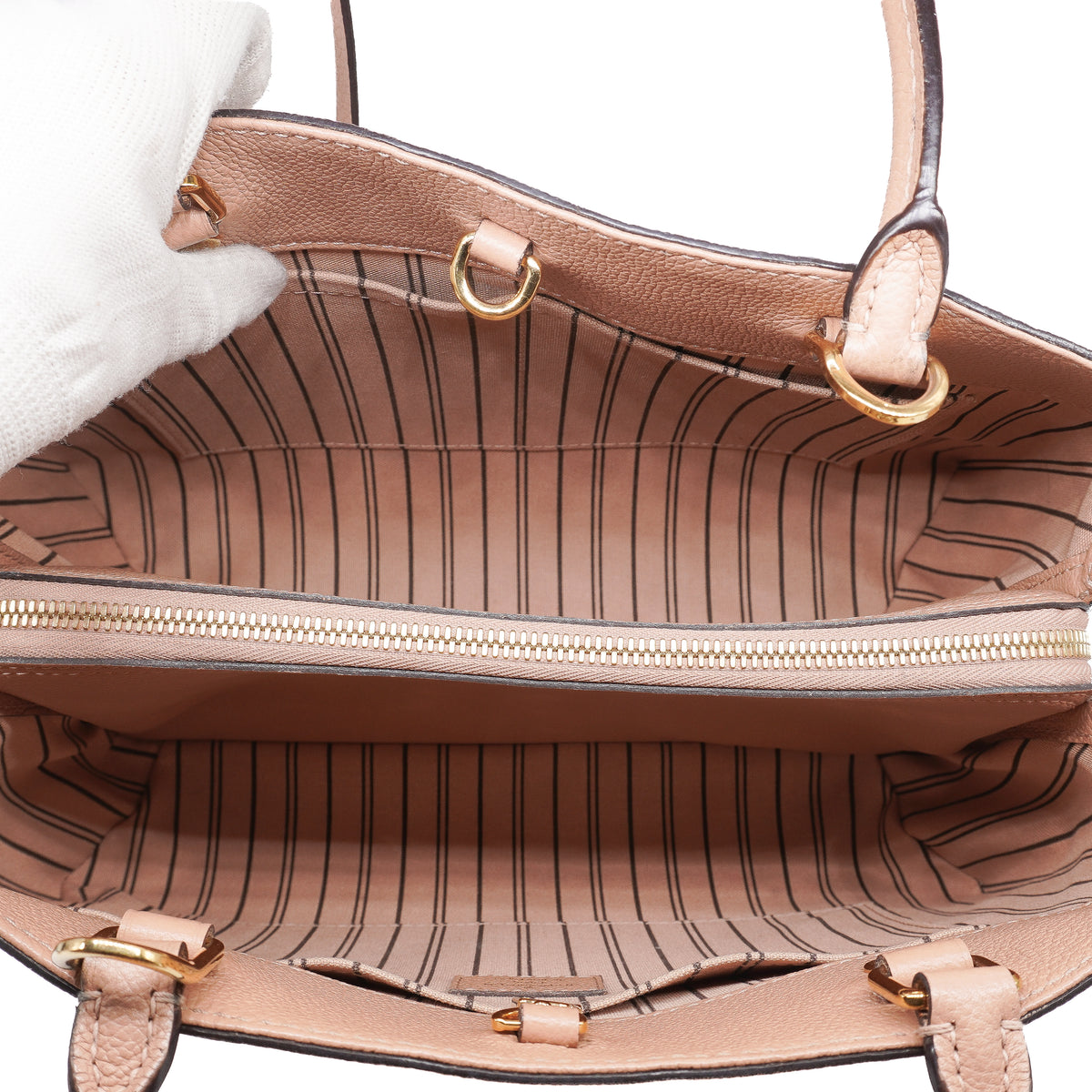 Louis Vuitton Montaigne MM Empreinte Tan
