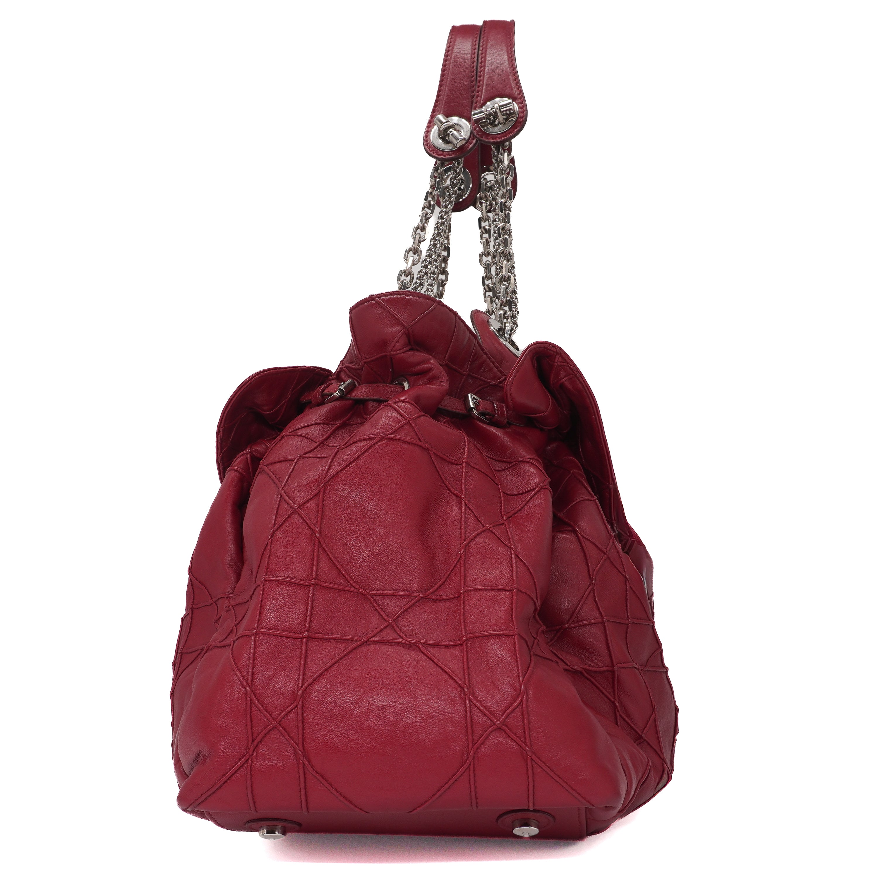 Christian Dior Lambskin Cannage Le Trente Hobo