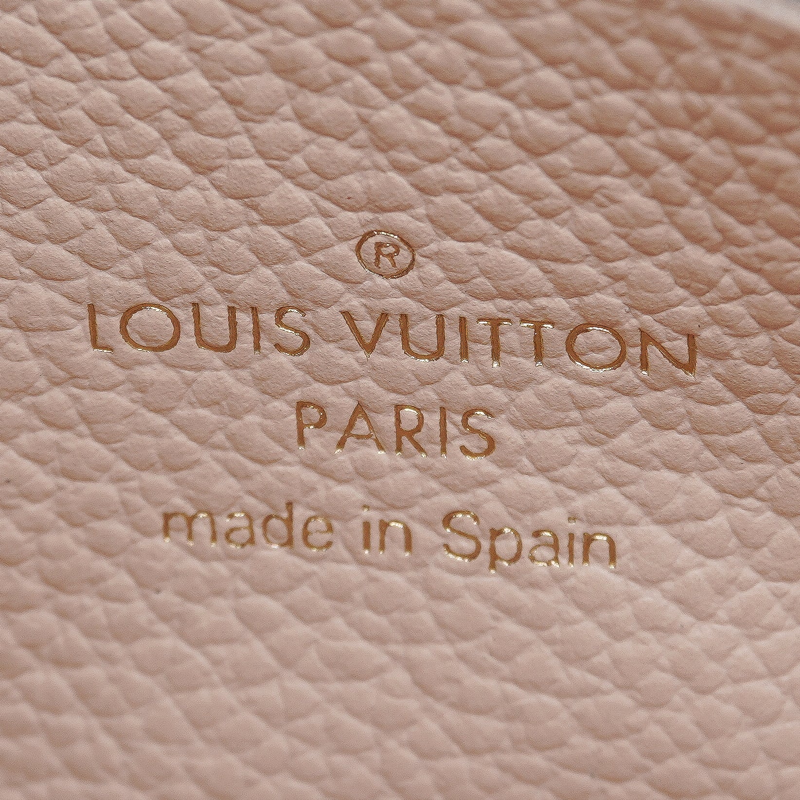 Louis Vuitton Empreinte Double Zip Pochette