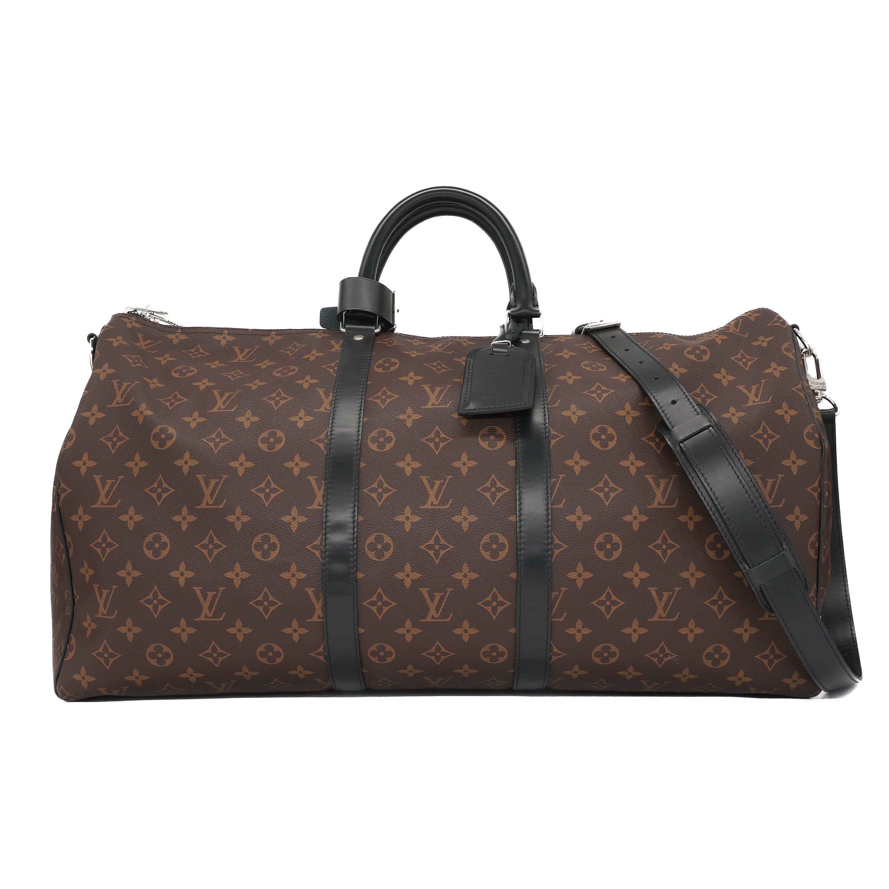 Louis Vuitton Macassar Keepall 55 Bandouliere
