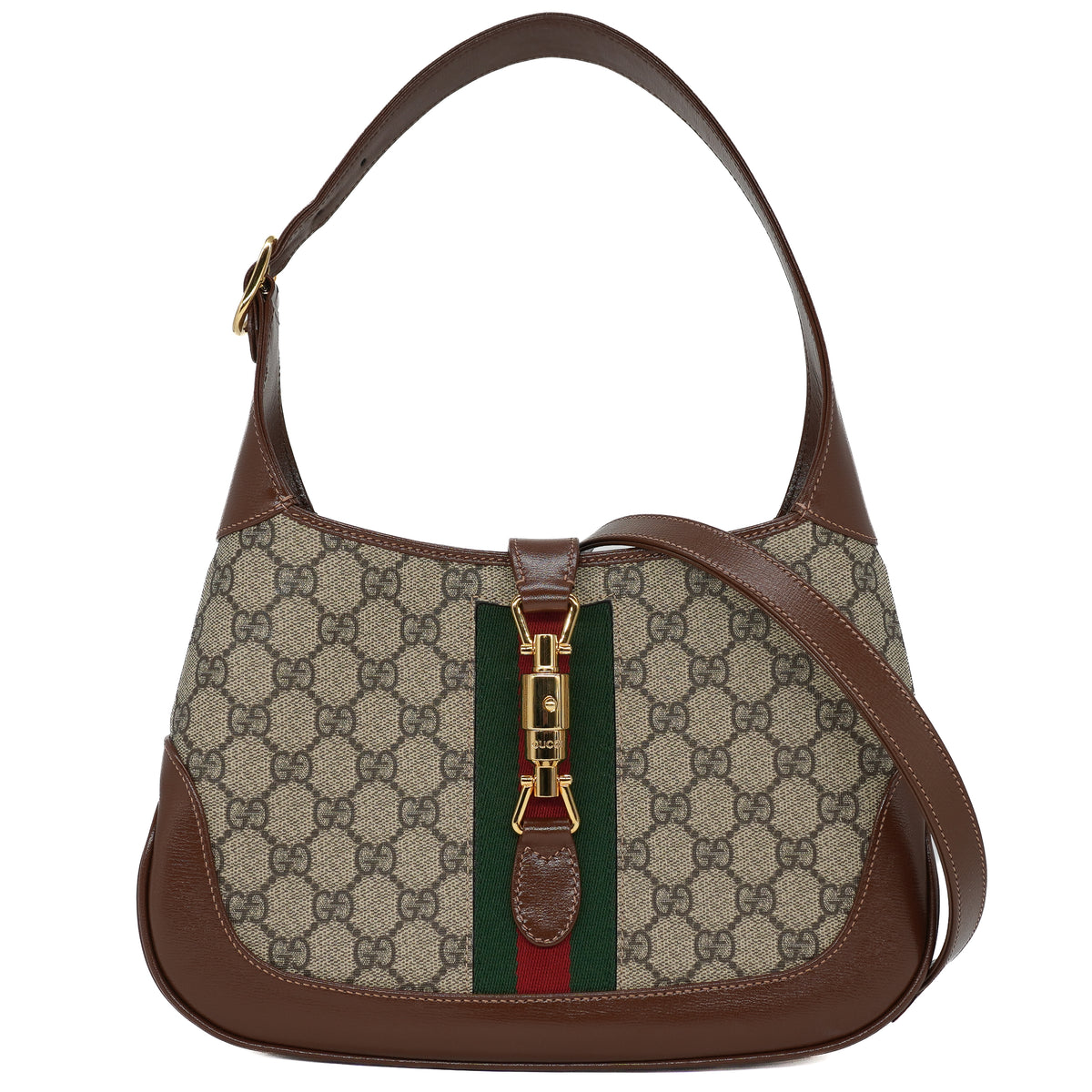 Gucci Jackie 1961 Small Hobo Bag GG Supreme Web
